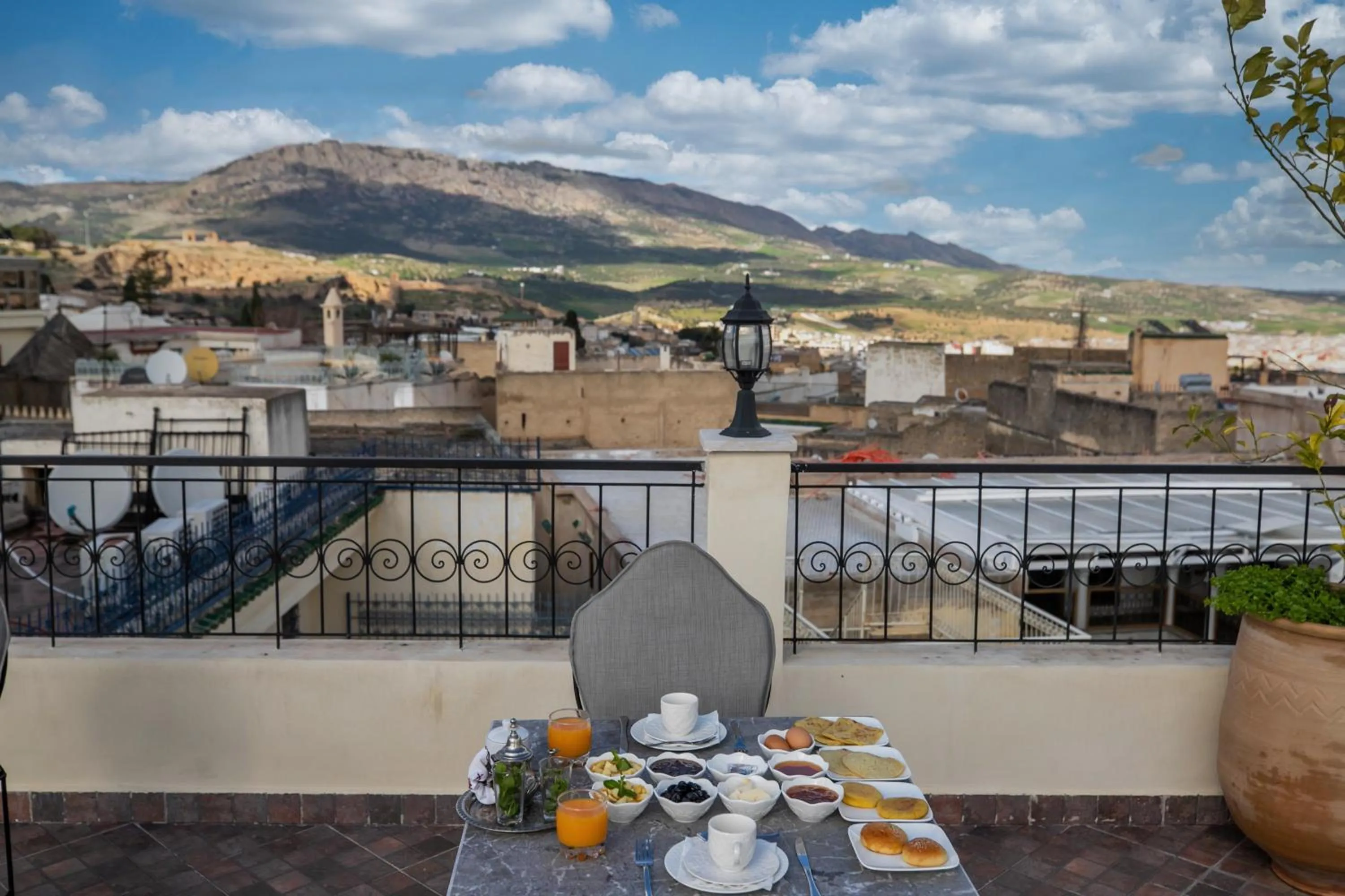 Food and drinks in Riad Dari Fes