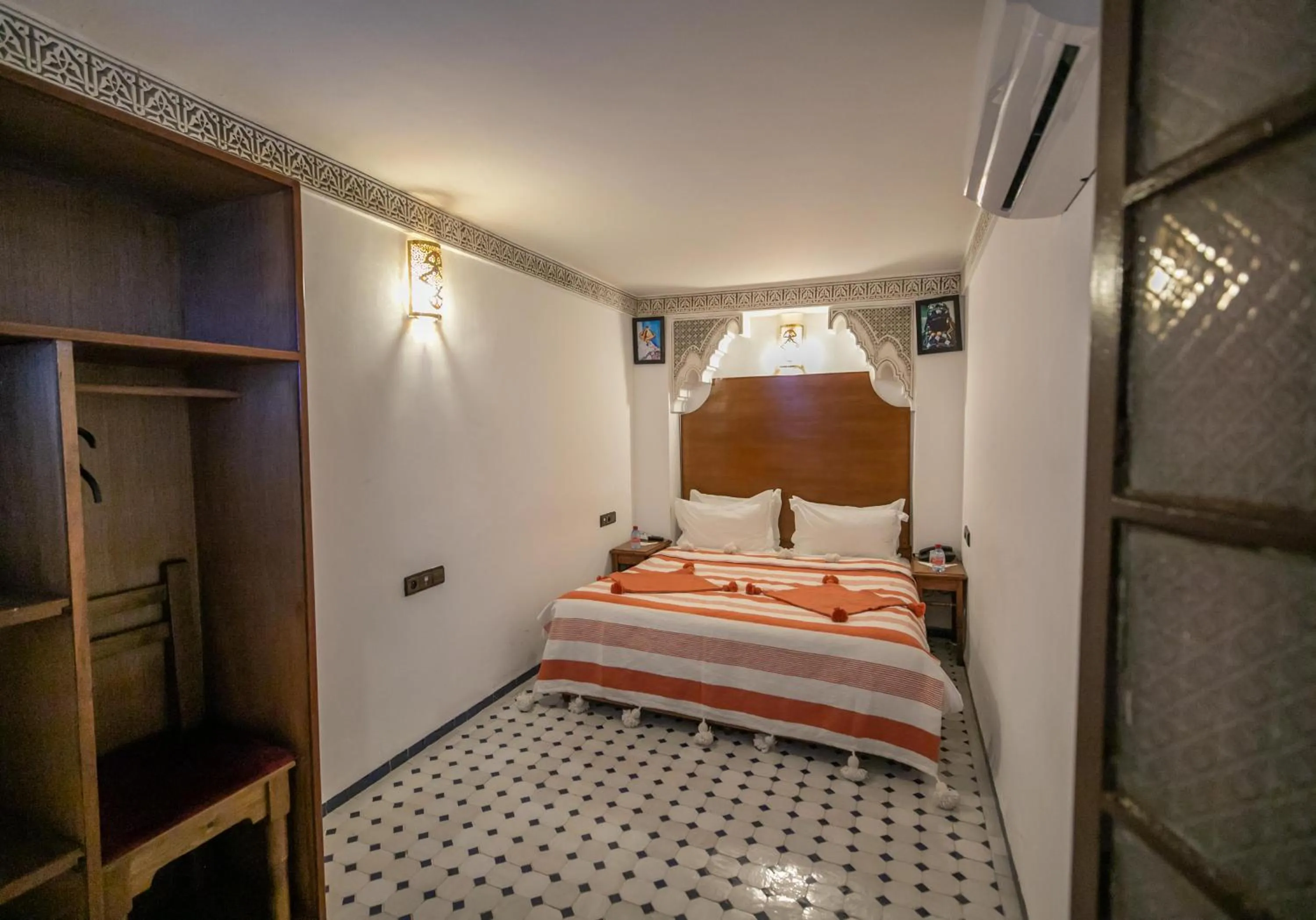 Bed in Riad Dari Fes