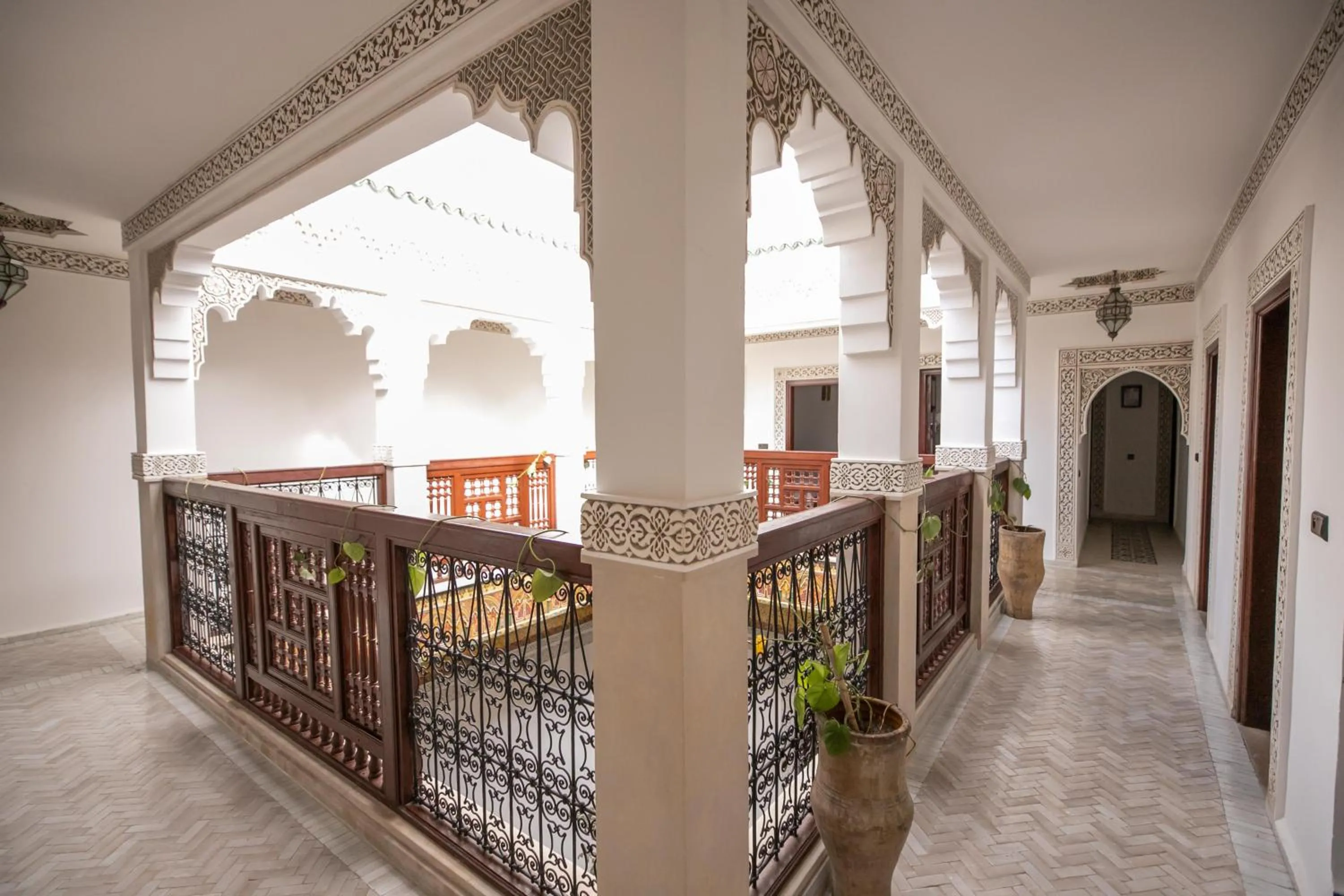 Balcony/Terrace in Riad Dari Fes