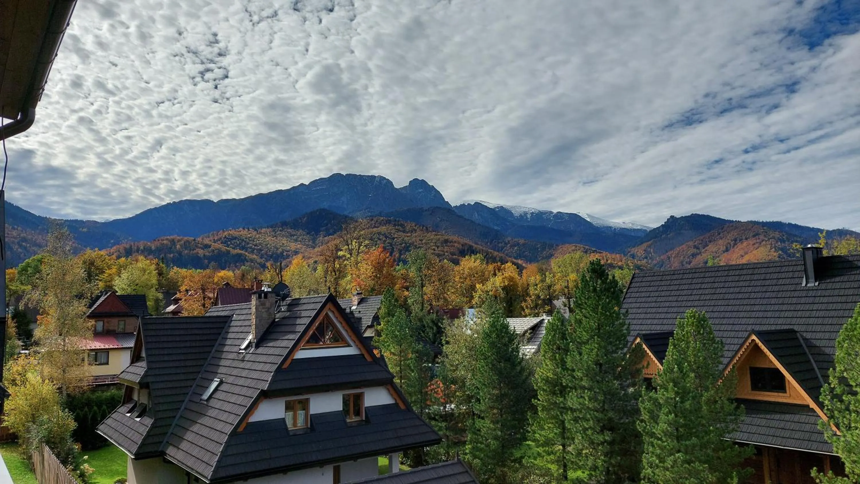 Mountain view in Lipowy Dwór