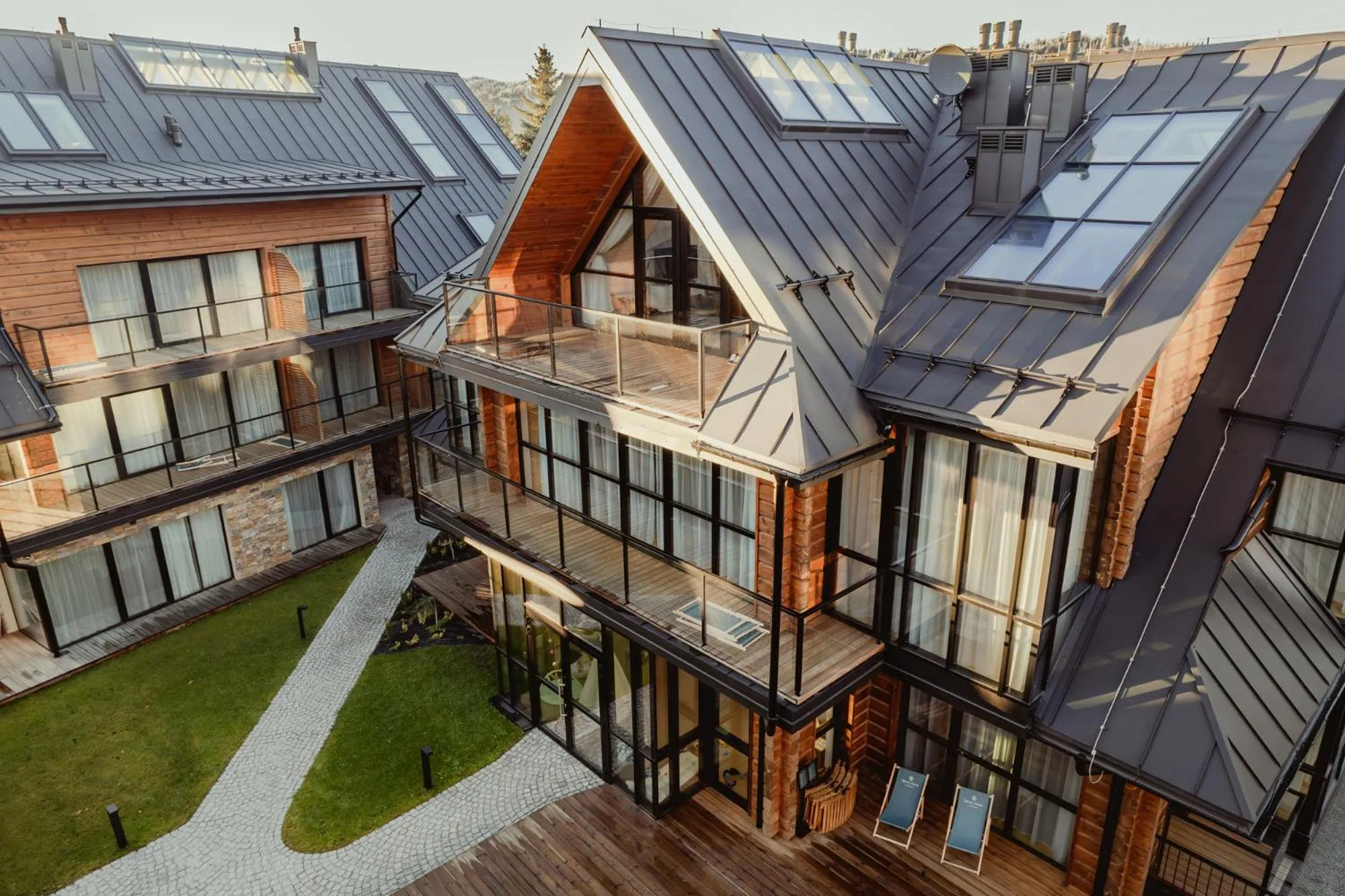 Property building in Lipowy Dwór