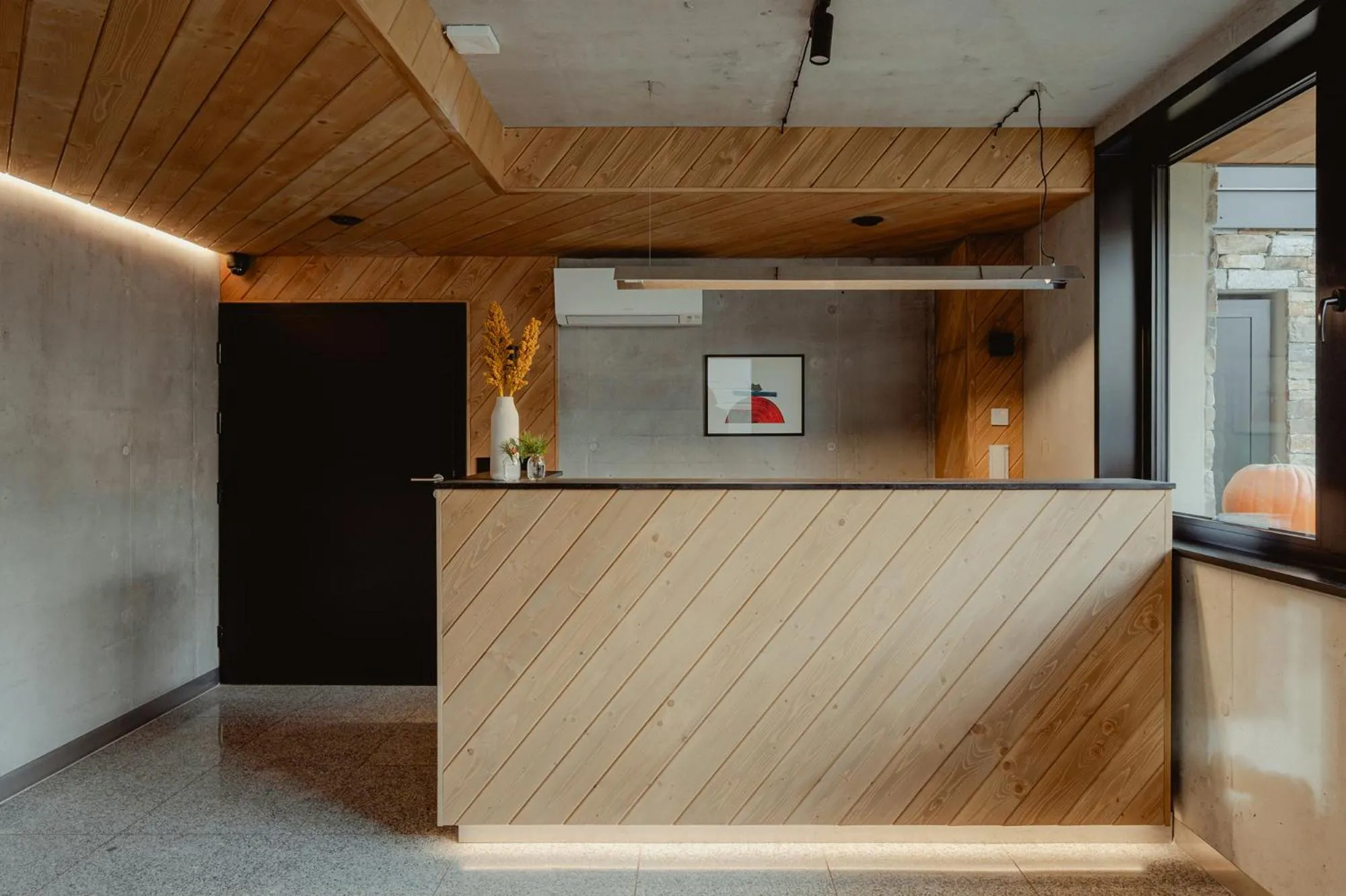 Lobby or reception in Lipowy Dwór