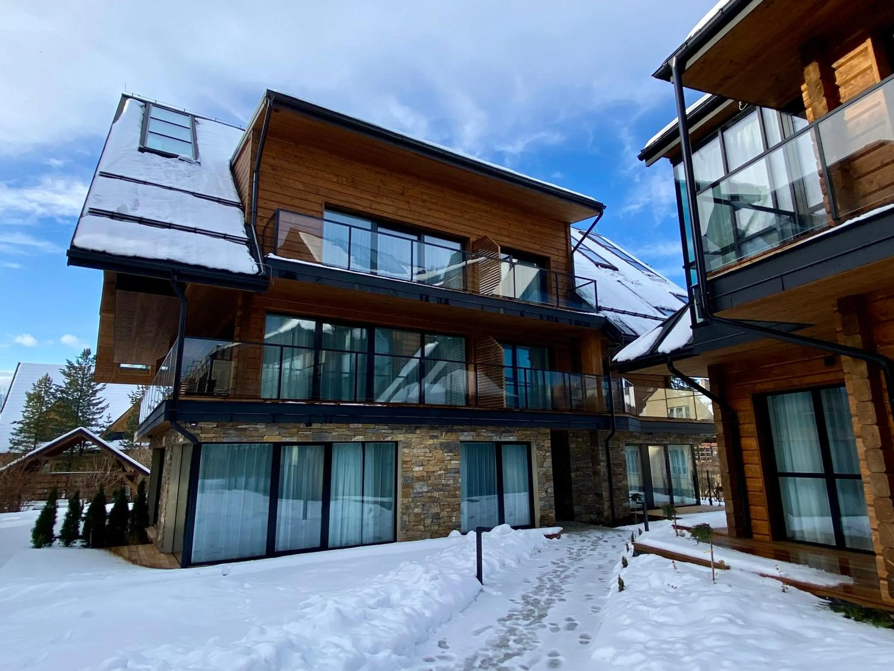 Property building in Lipowy Dwór