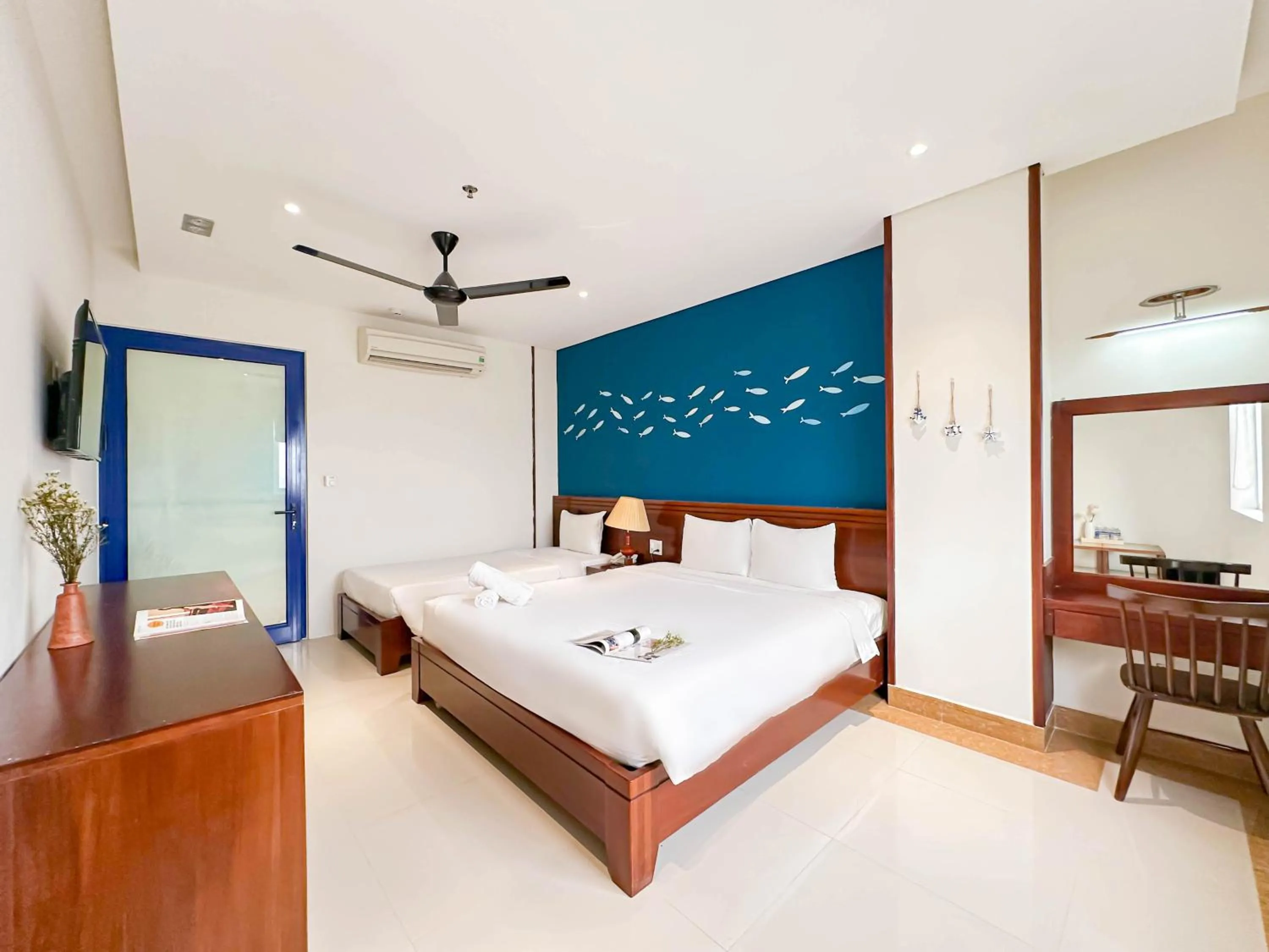 Bedroom, Bed in Doha Central Bliss Danang Hotel by Haviland
