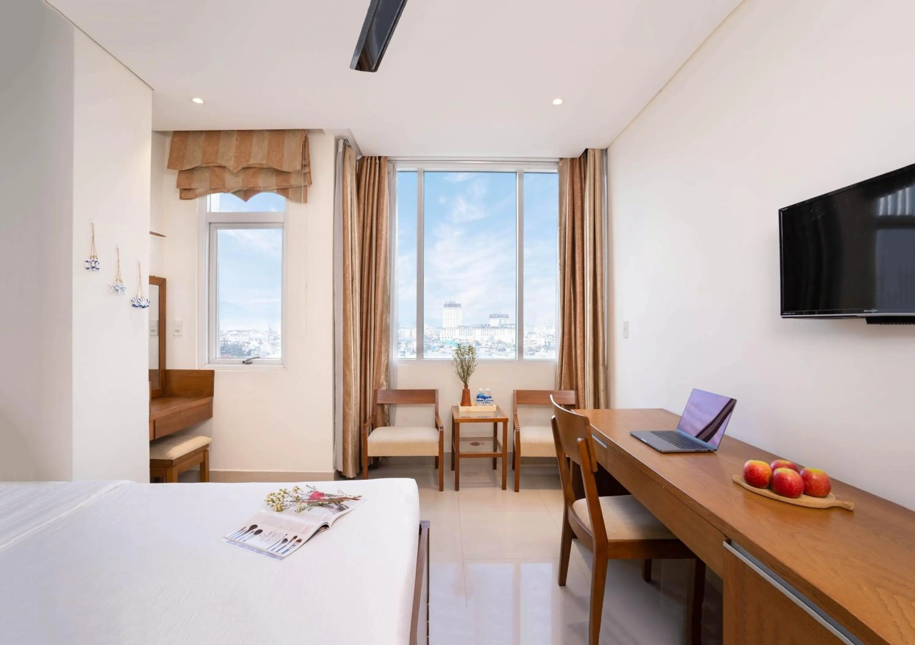 Bedroom in Doha Central Bliss Danang Hotel by Haviland