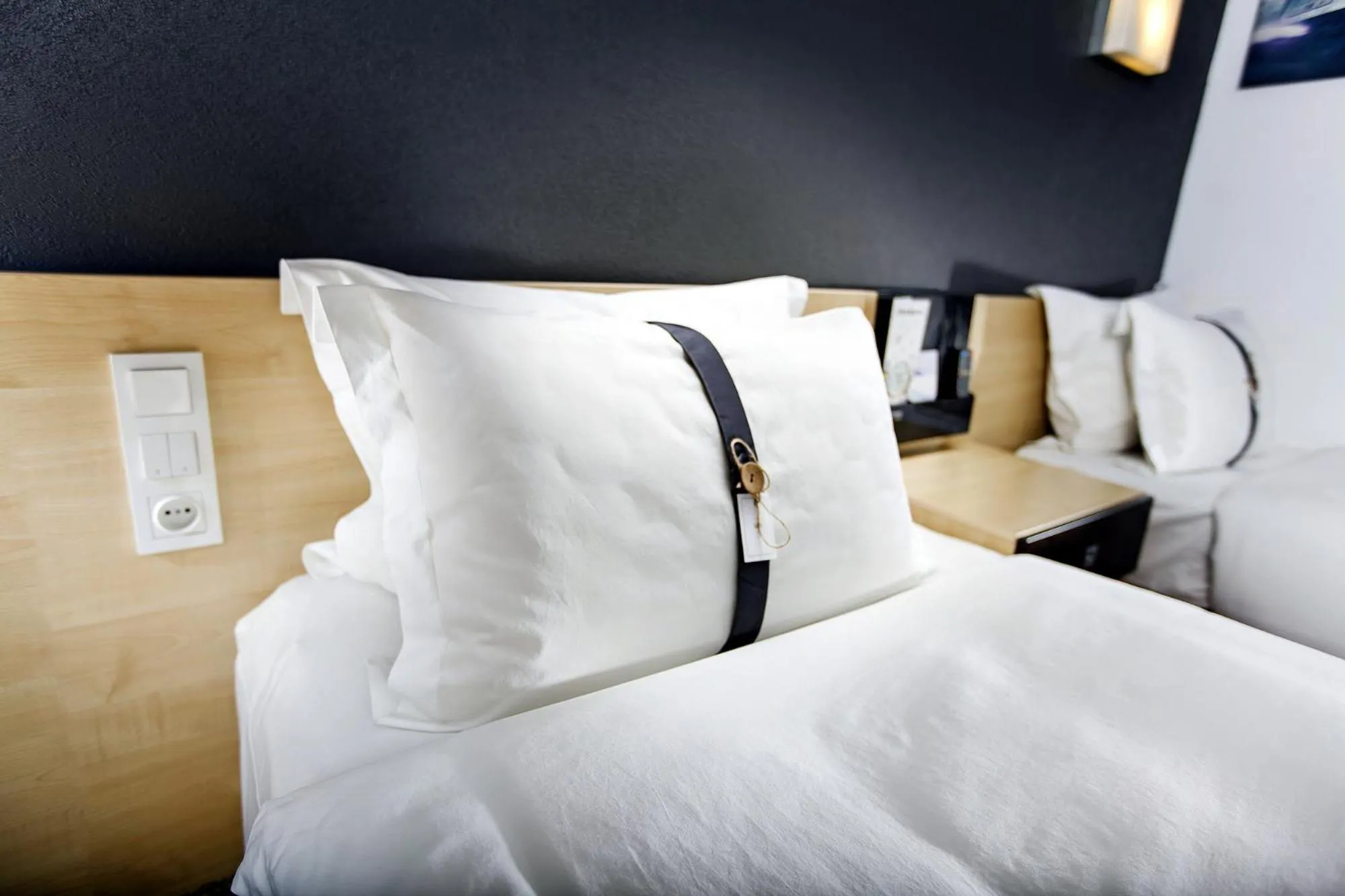 Bed in Futuro Hotel Bishkek