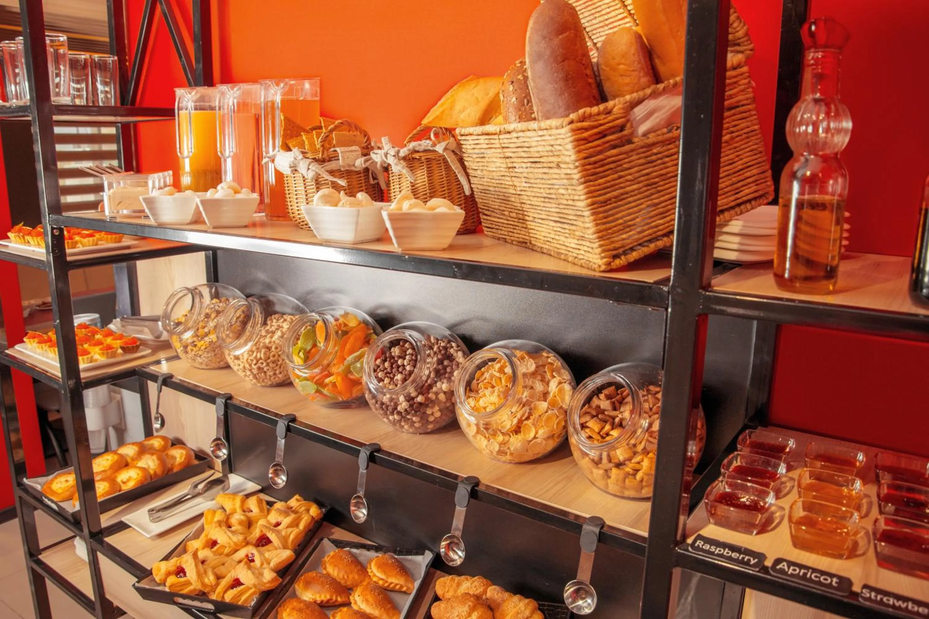 Food close-up in Futuro Hotel Bishkek