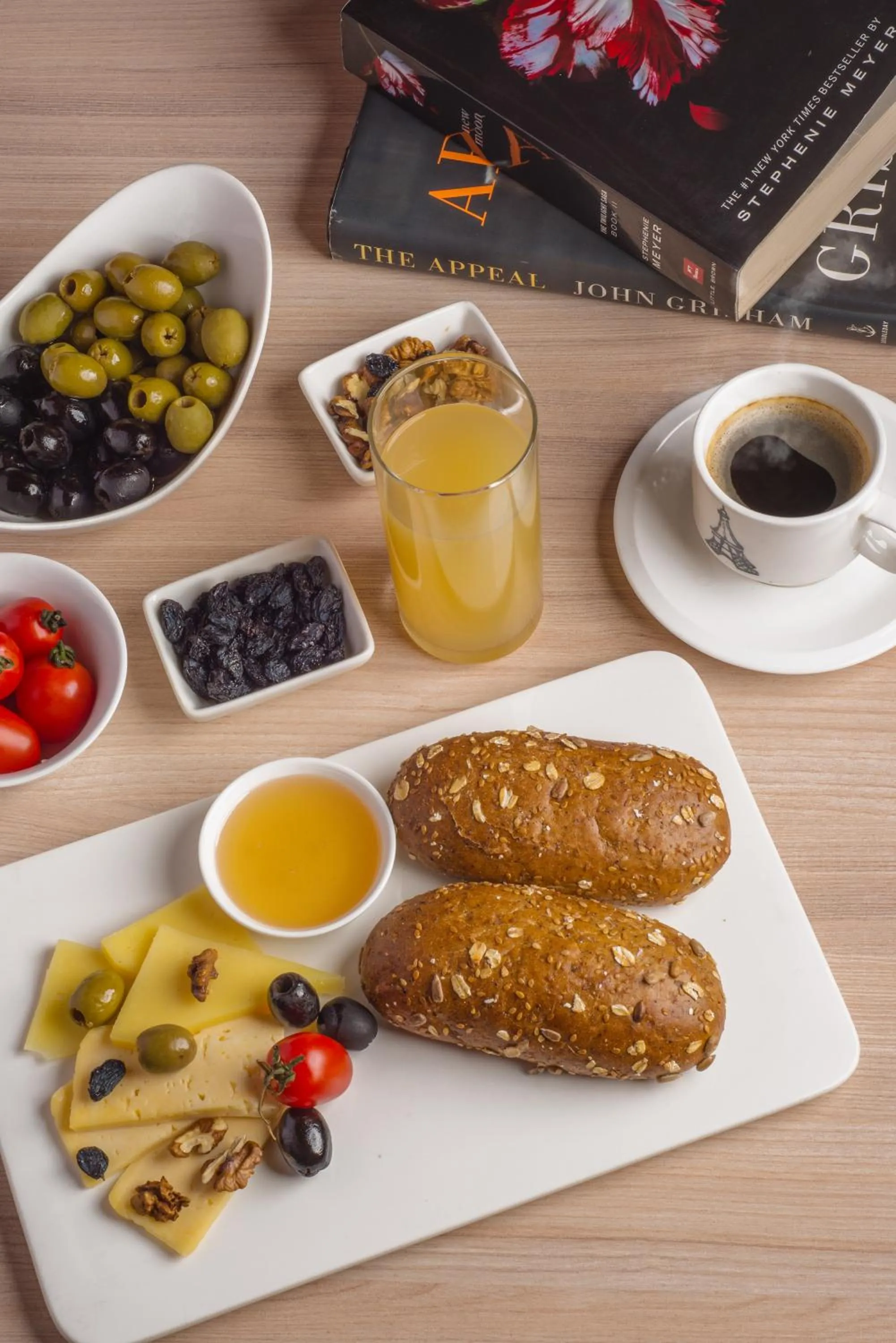 Food close-up in Futuro Hotel Bishkek