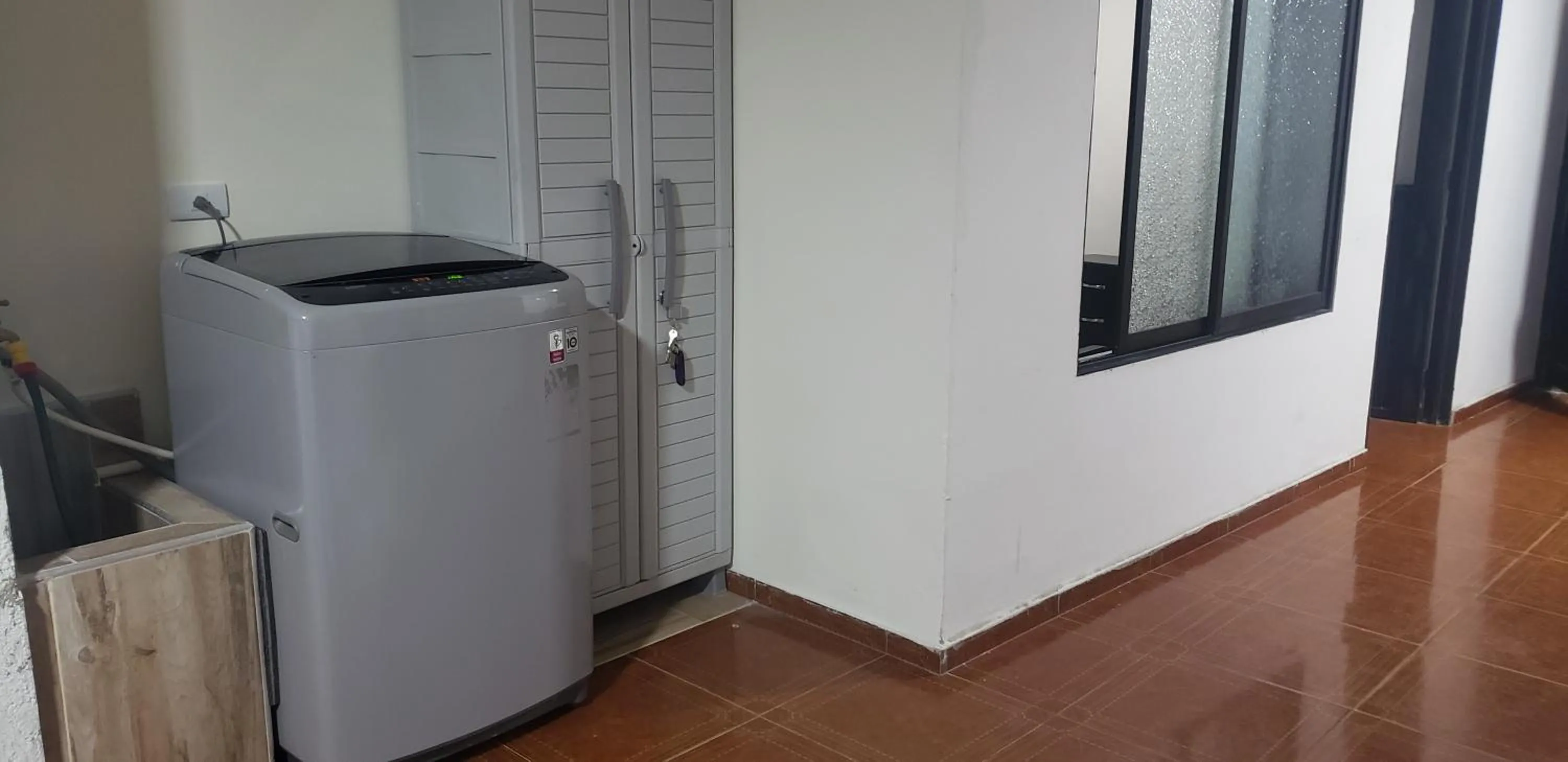 washing machine in Mom's house Colombia