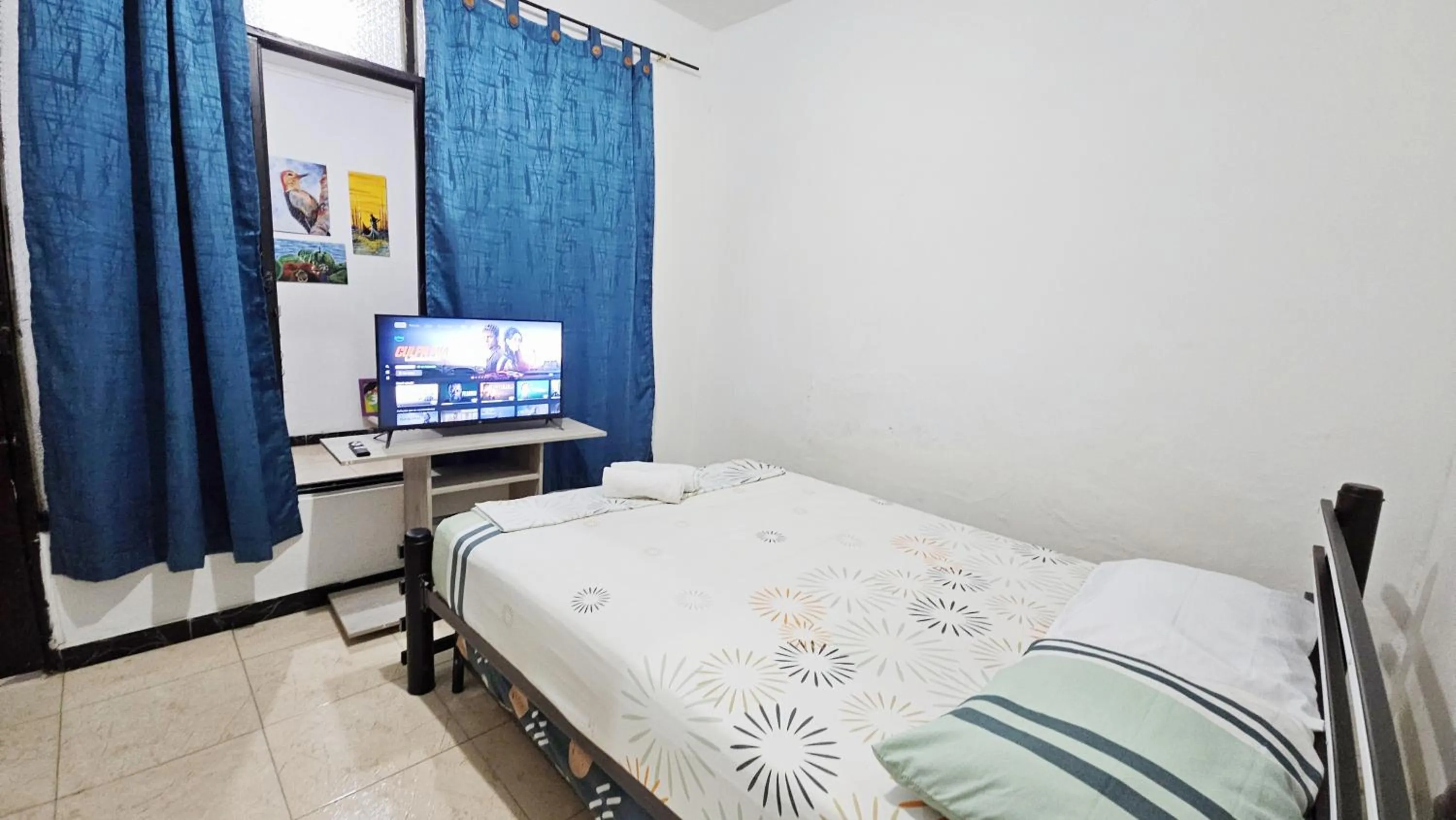 Bed in Mom's house Colombia