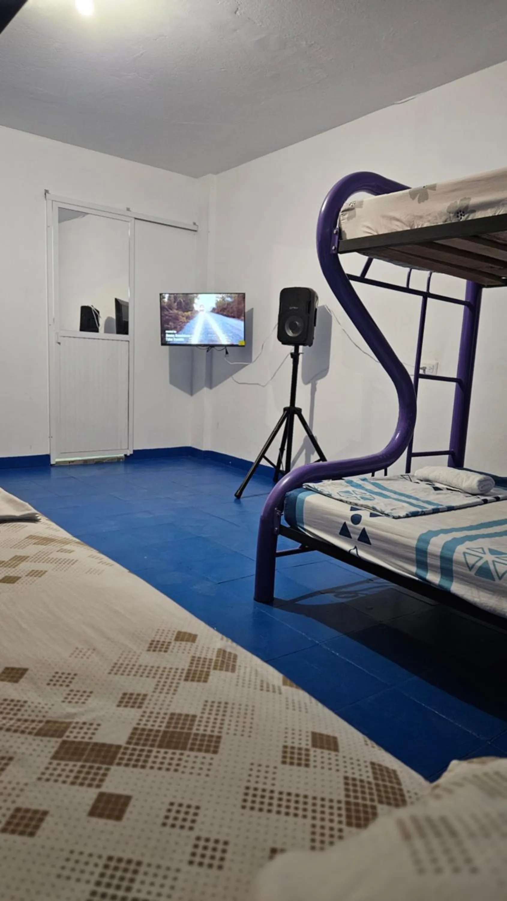 Bed in Mom's house Colombia