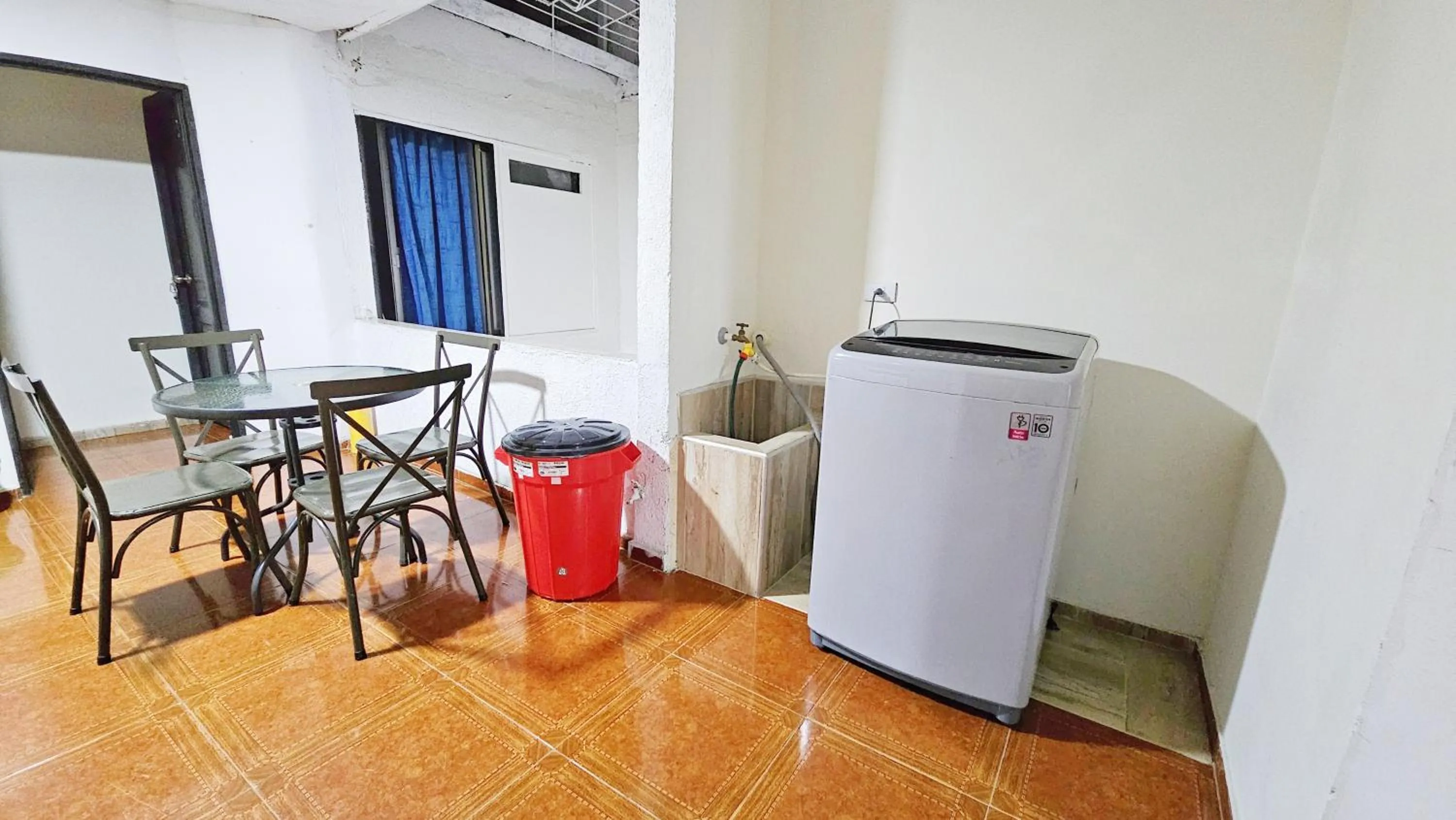 Dining area in Mom's house Colombia