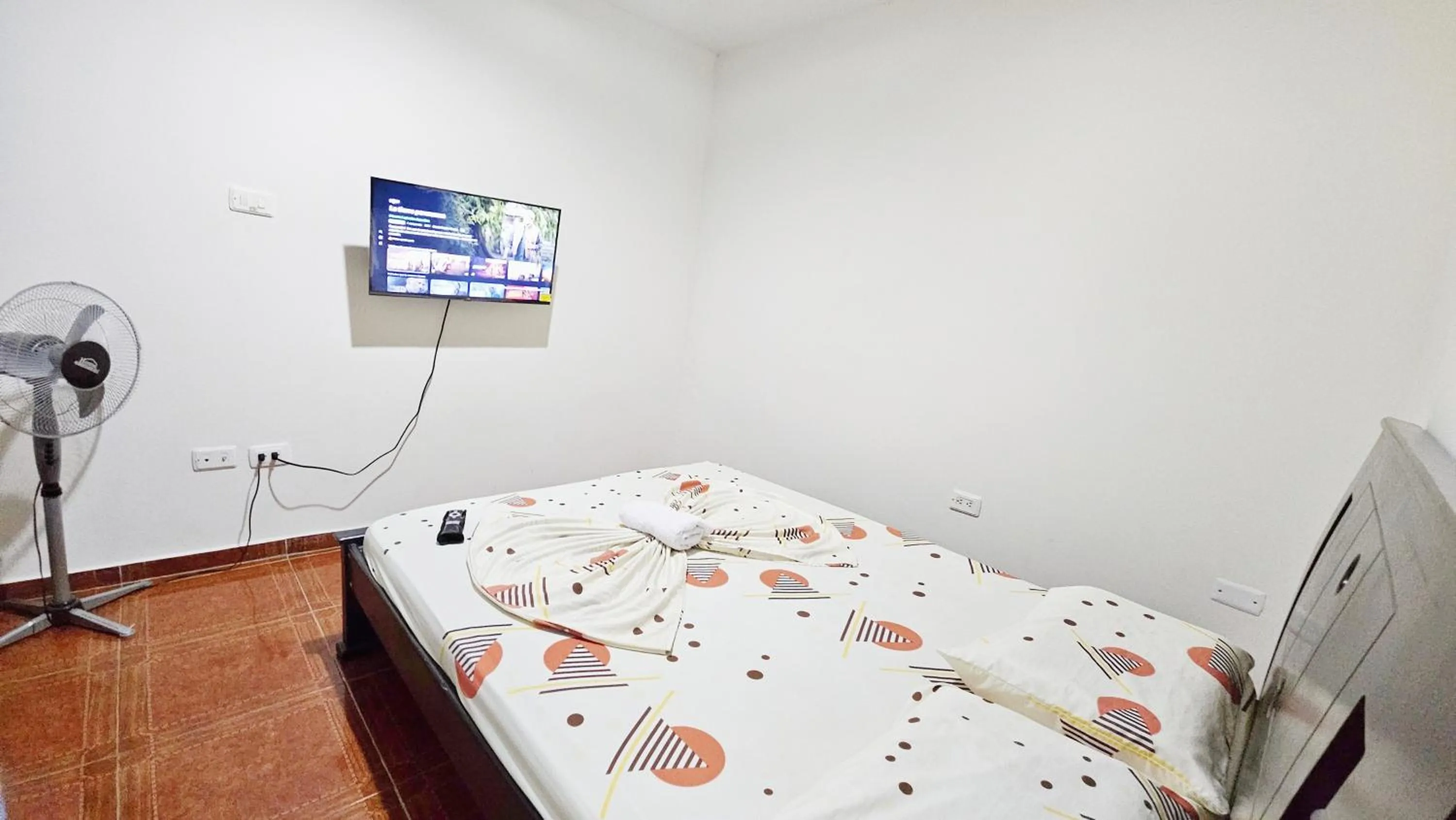 Bed in Mom's house Colombia