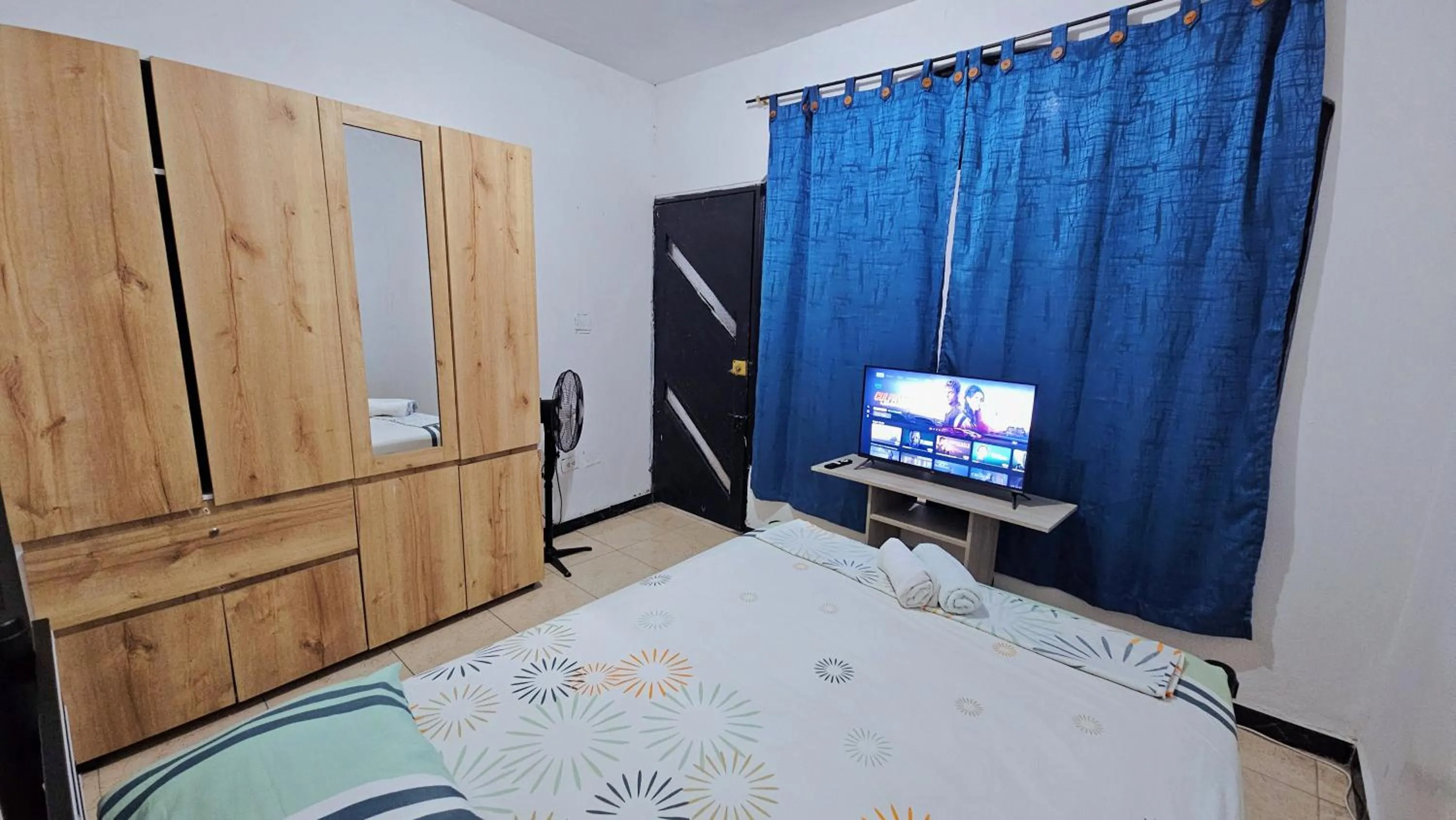 Bed in Mom's house Colombia