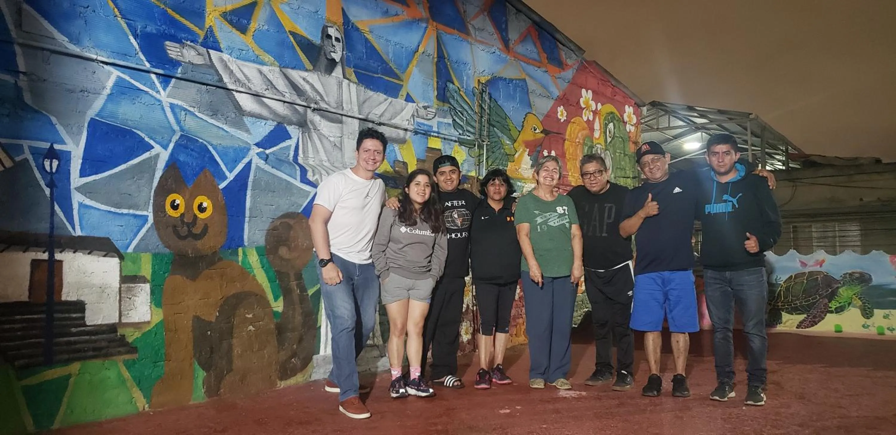 Patio in Mom's house Colombia