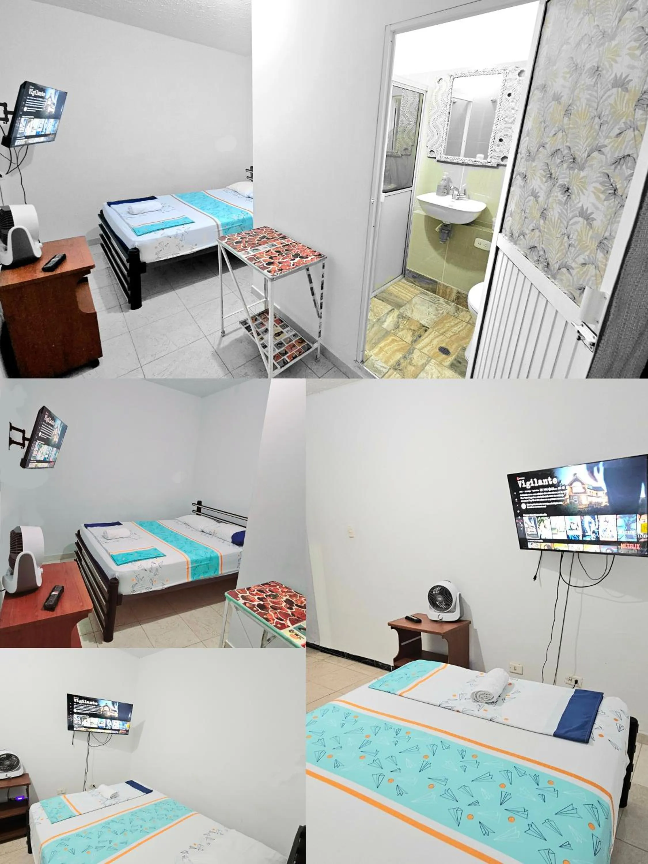 Bed in Mom's house Colombia