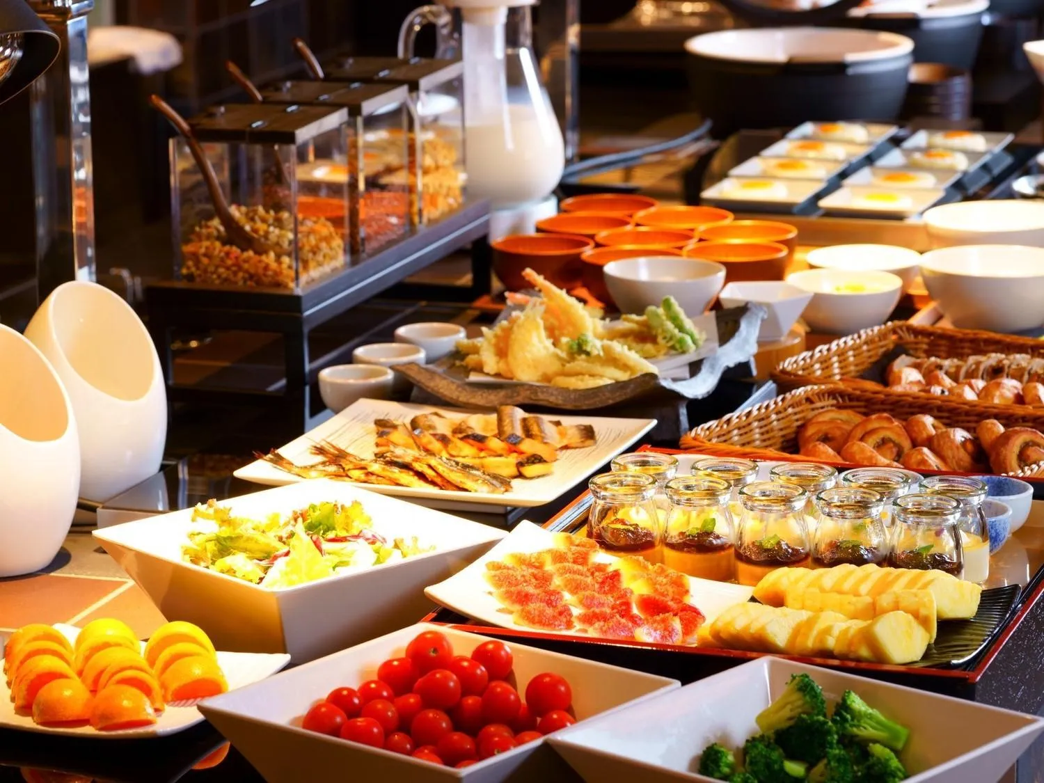 Breakfast in Grandvrio Hotel Unazukionsen