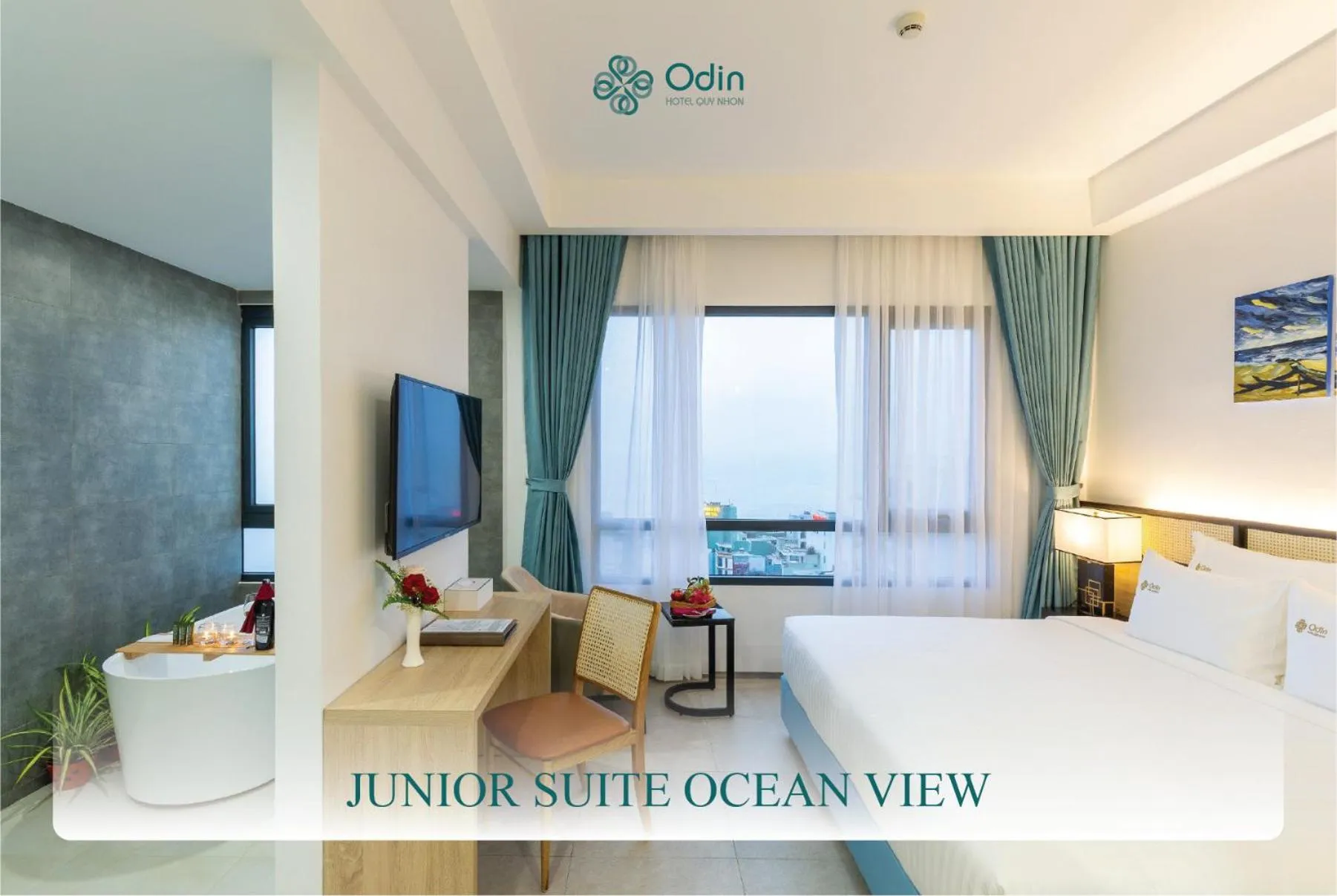 Bed in Odin Hotel Quy Nhon