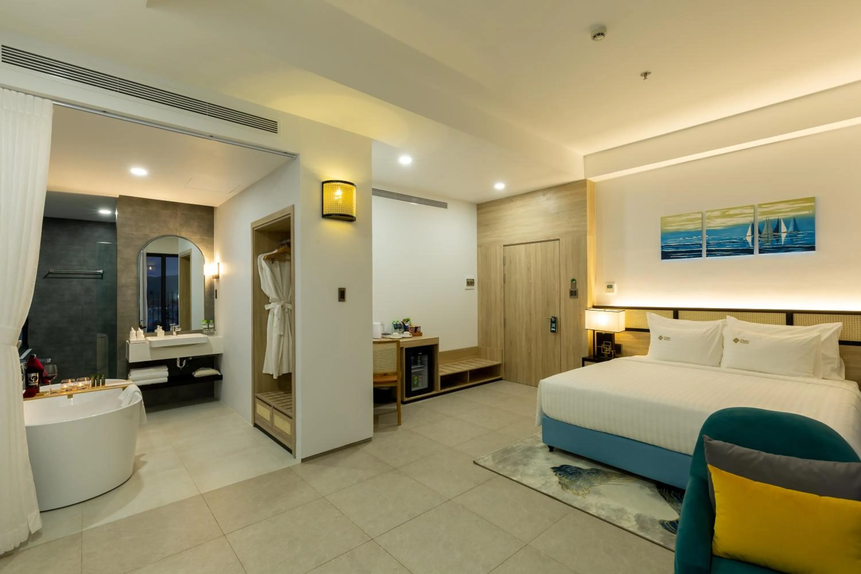 Photo of the whole room, Bed in Odin Hotel Quy Nhon