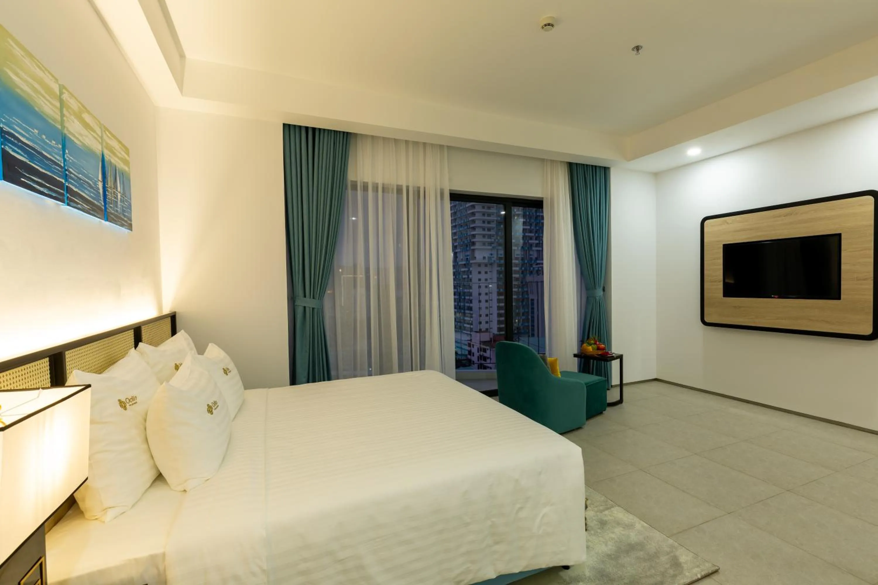 Photo of the whole room, Bed in Odin Hotel Quy Nhon