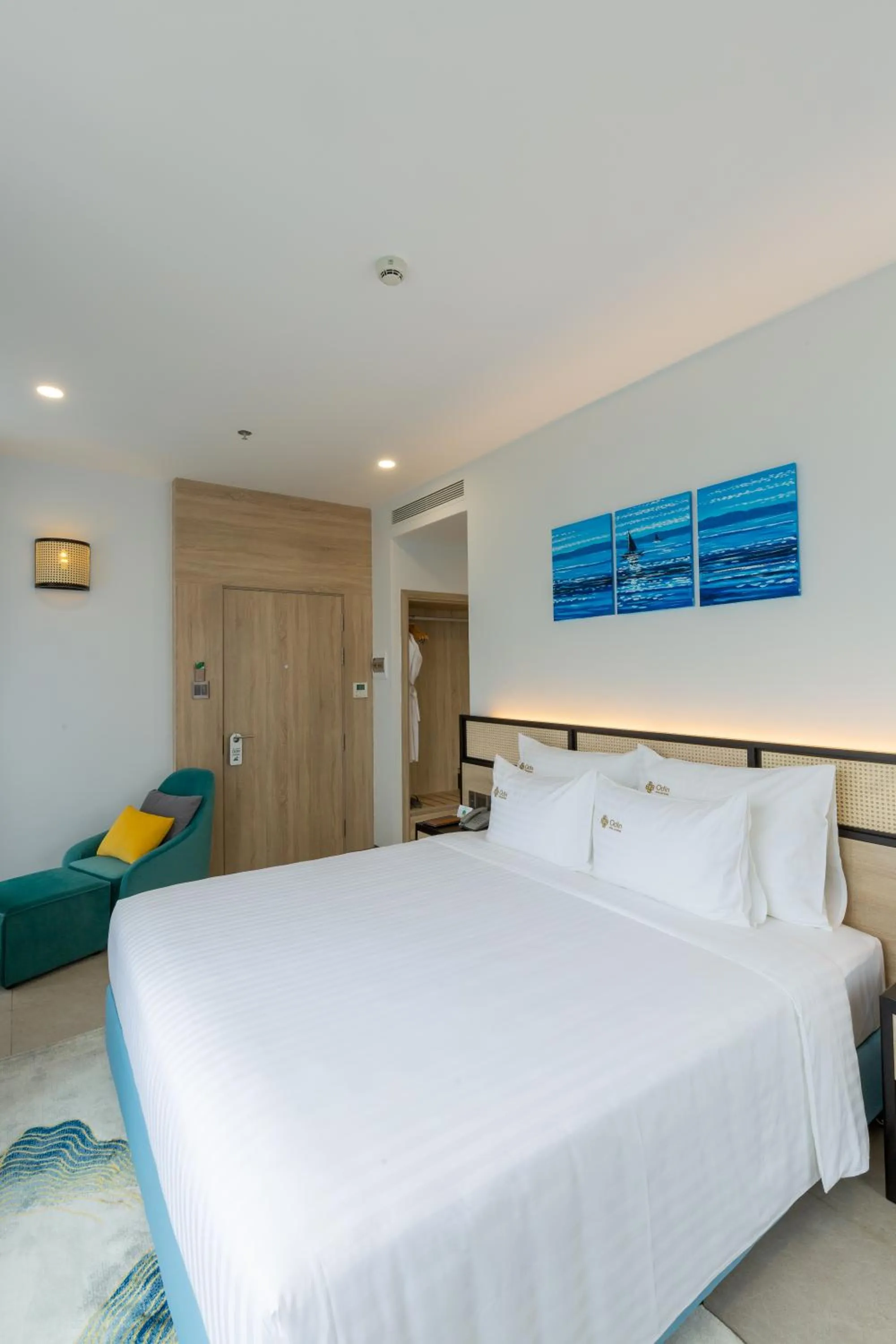 Bed in Odin Hotel Quy Nhon