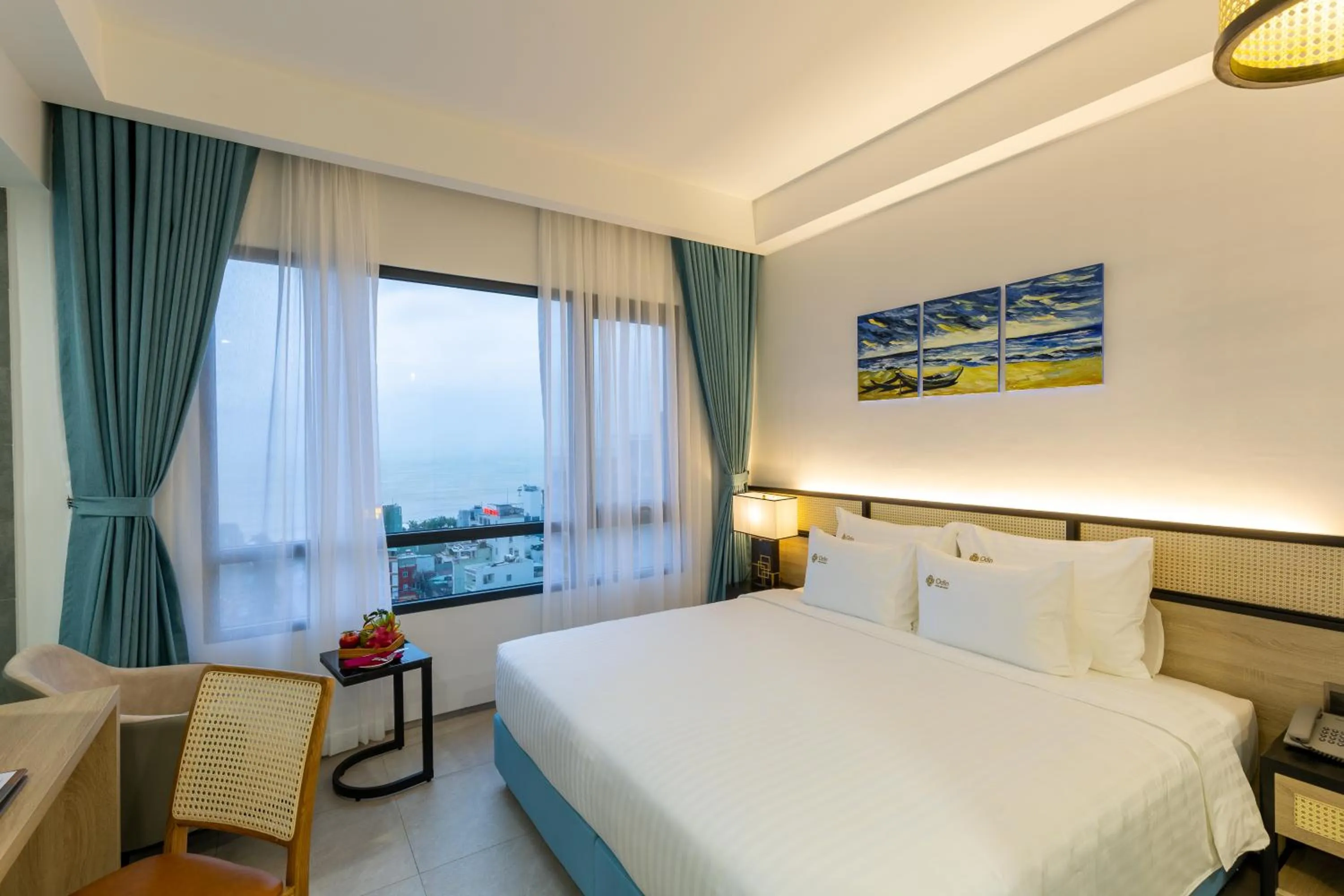Bed in Odin Hotel Quy Nhon