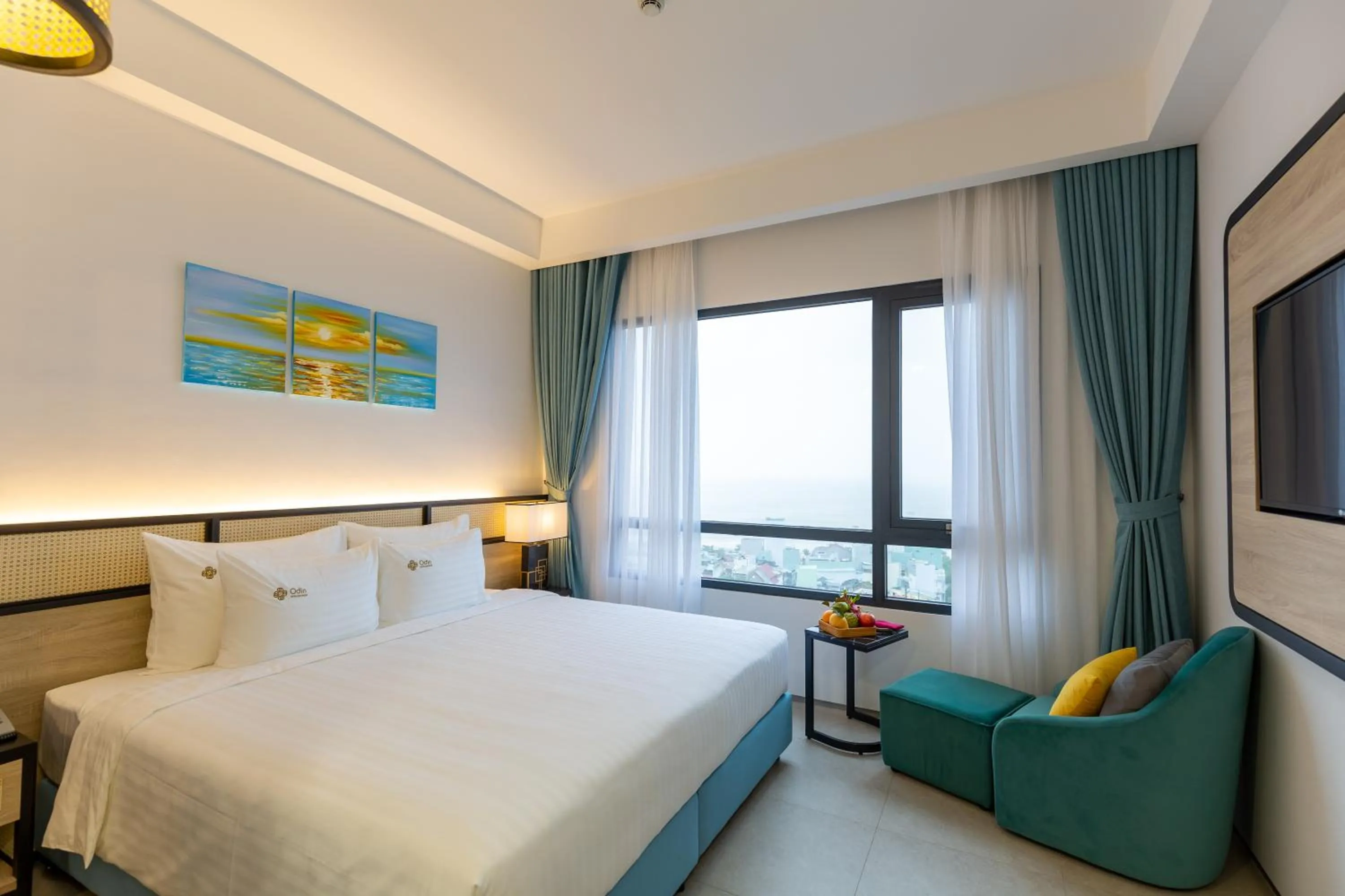 Bed in Odin Hotel Quy Nhon