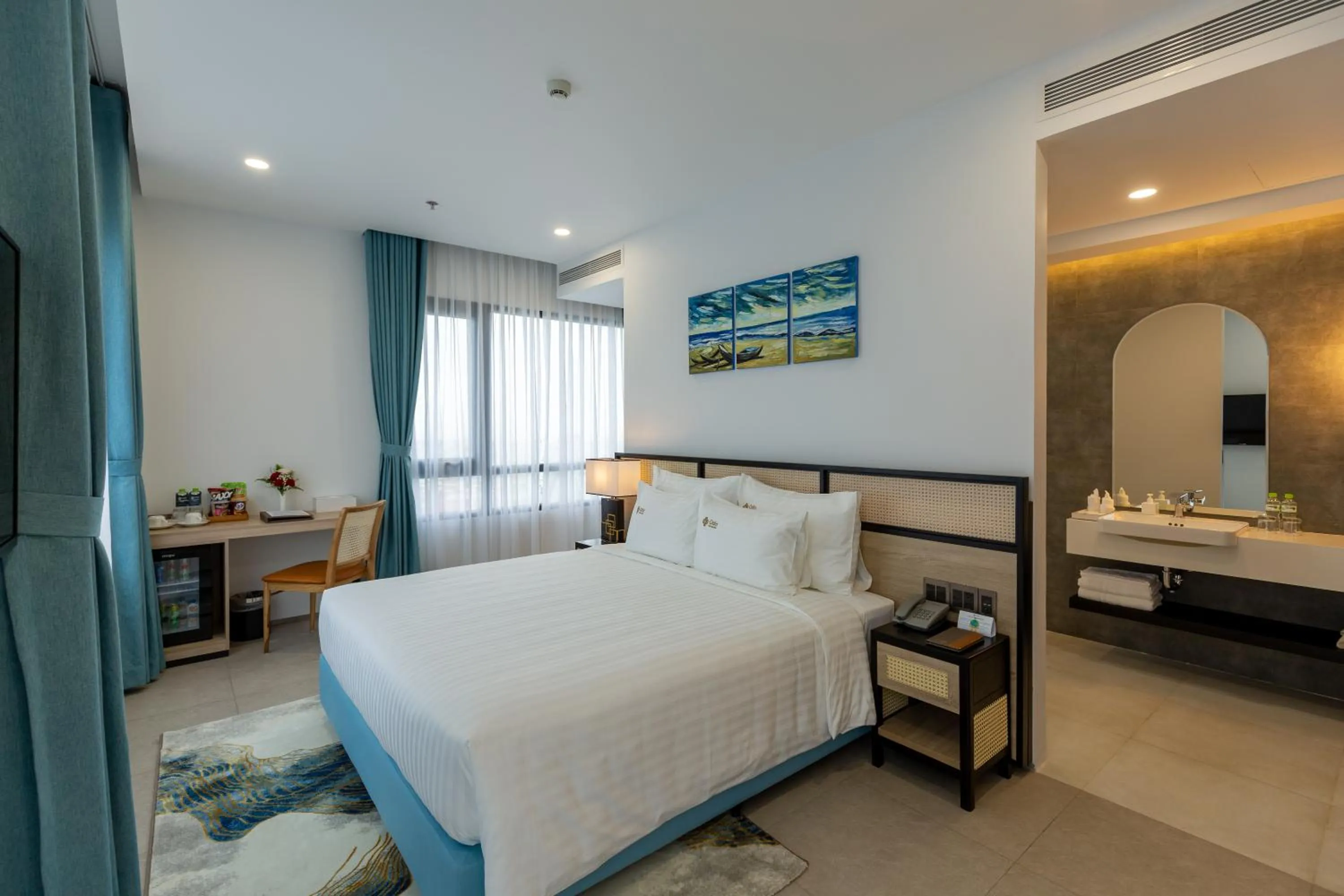 Photo of the whole room, Bed in Odin Hotel Quy Nhon