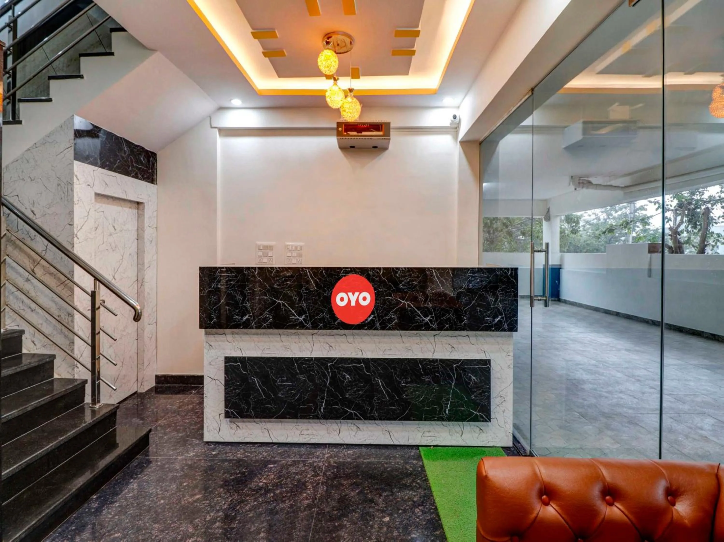 Lobby or reception in Collection O Global Stay Near Kengeri Bus Terminal Metro Station