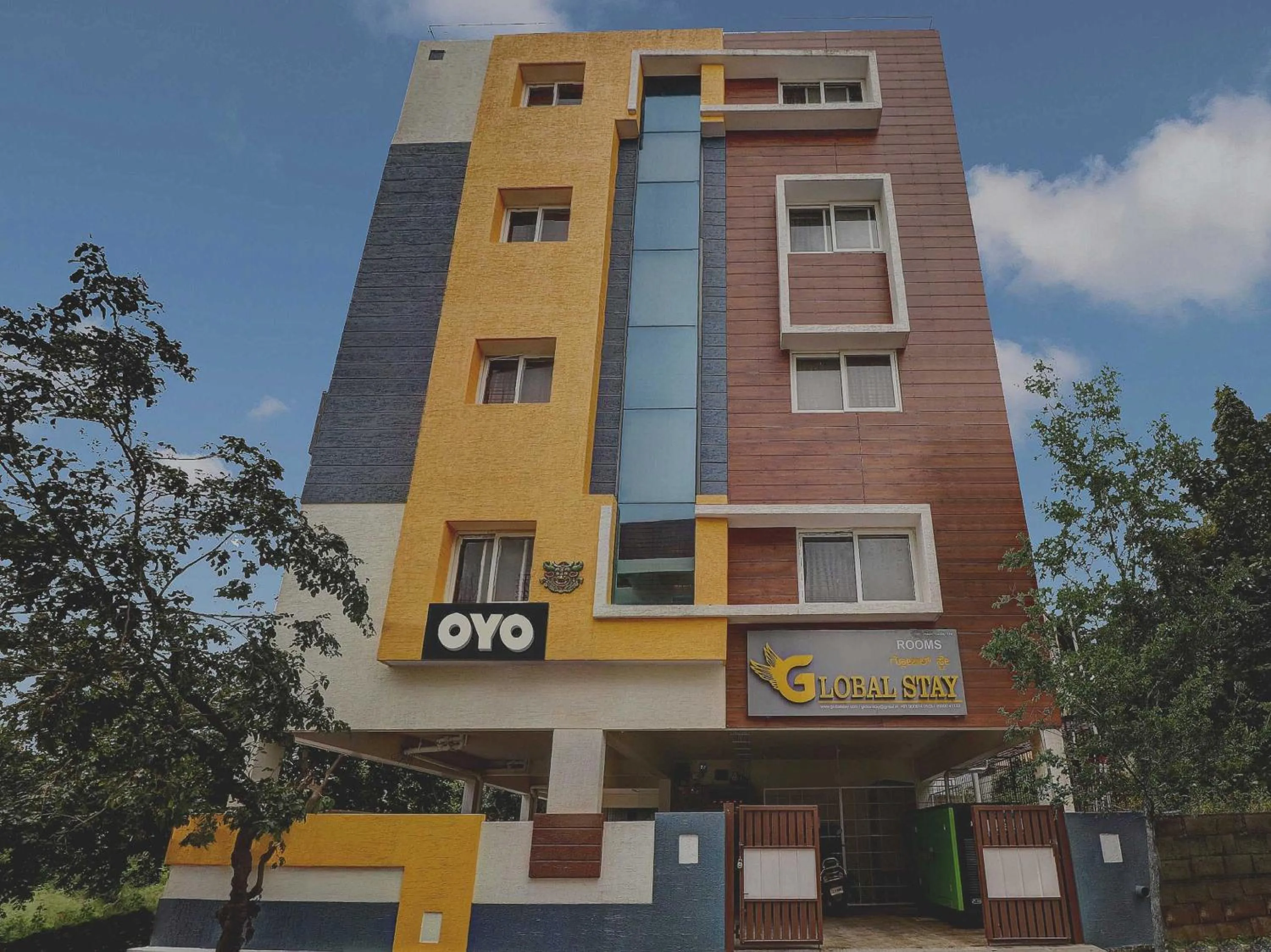 Facade/entrance in Collection O Global Stay Near Kengeri Bus Terminal Metro Station