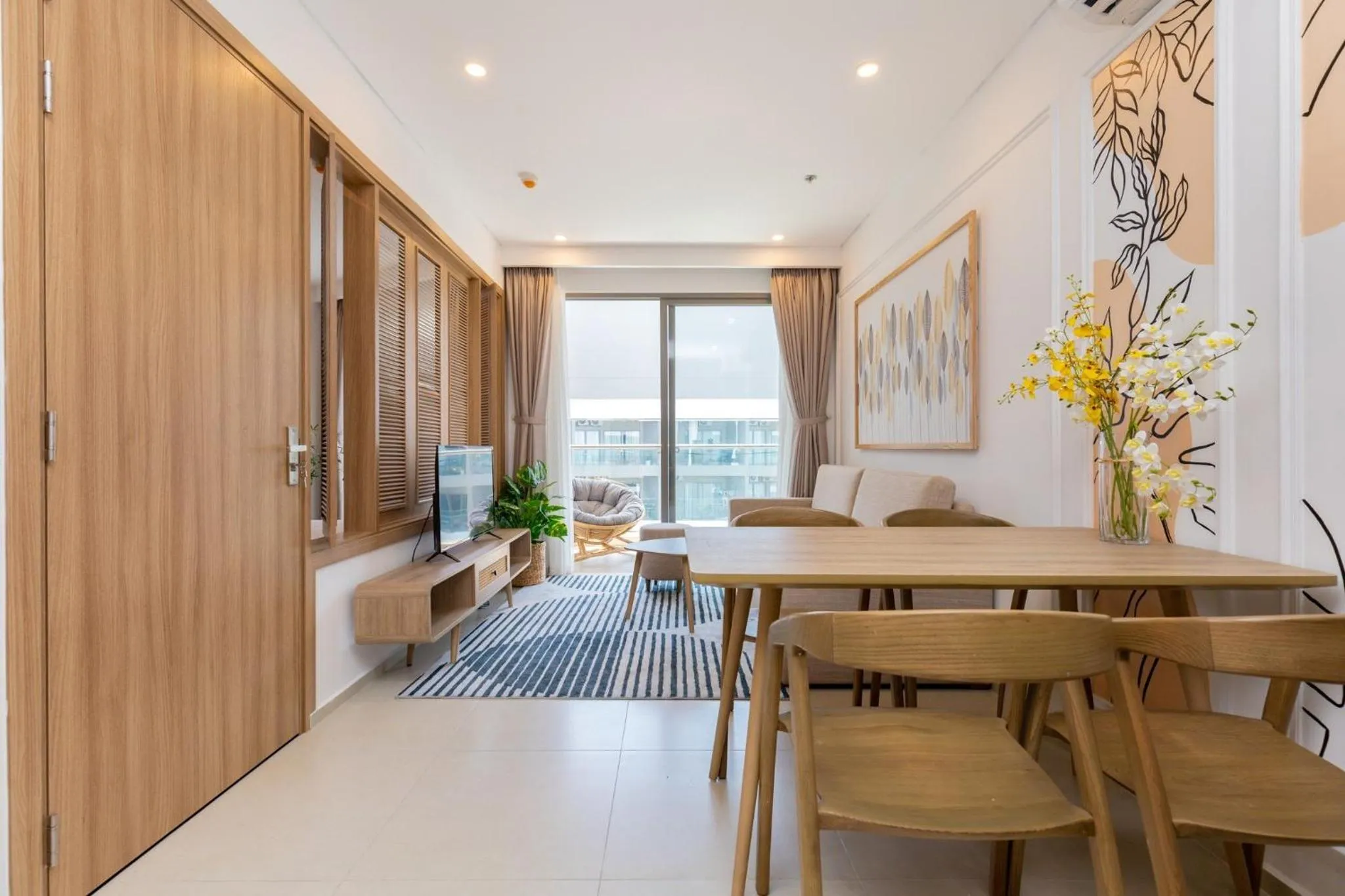 Living room in The Sóng - Miam Vungtau Condotel