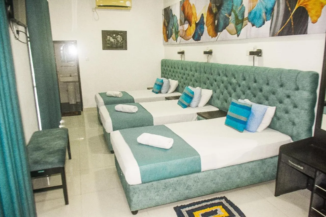 Bed in Seyara Holiday Resort