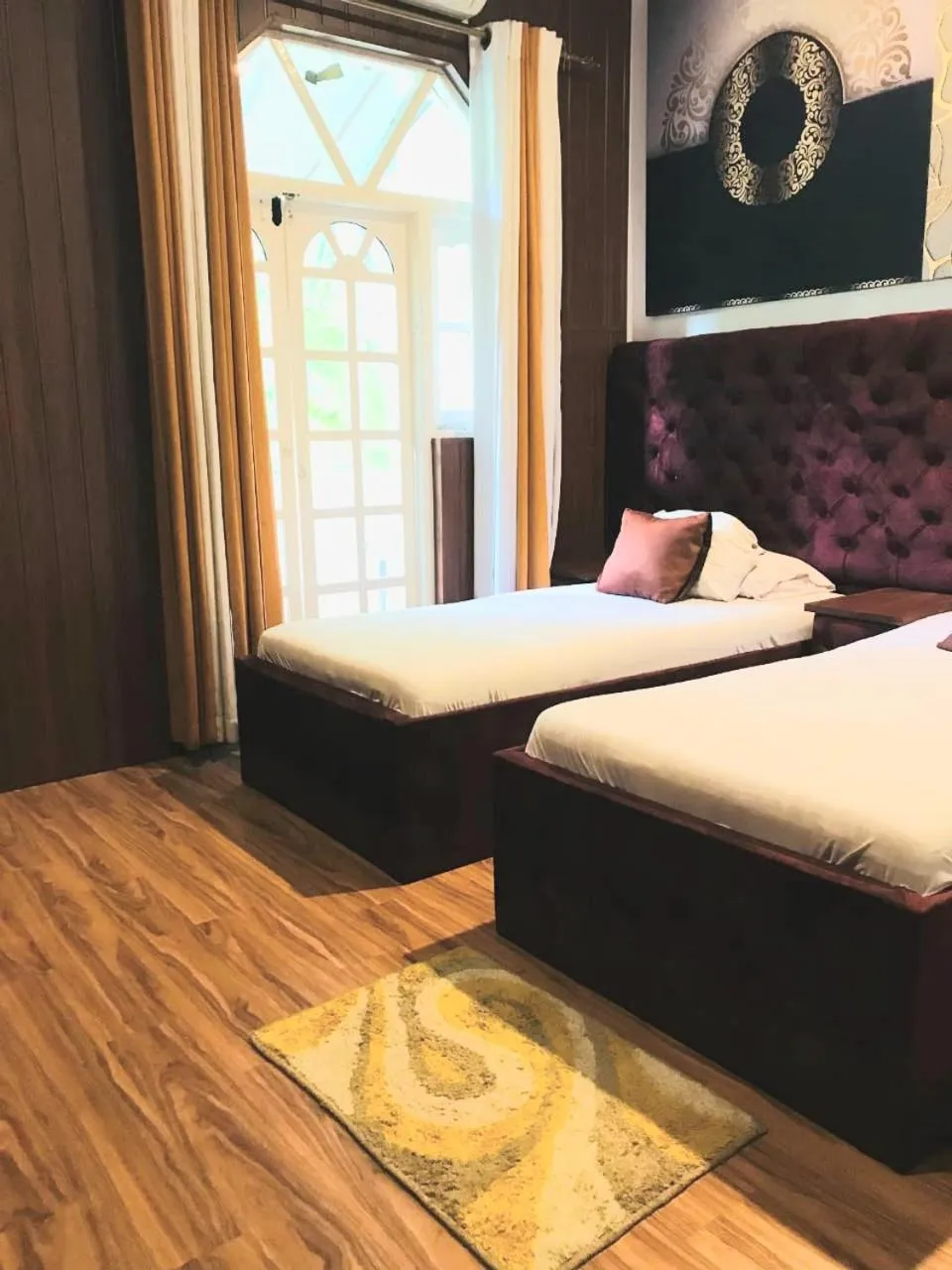 Bed in Seyara Holiday Resort