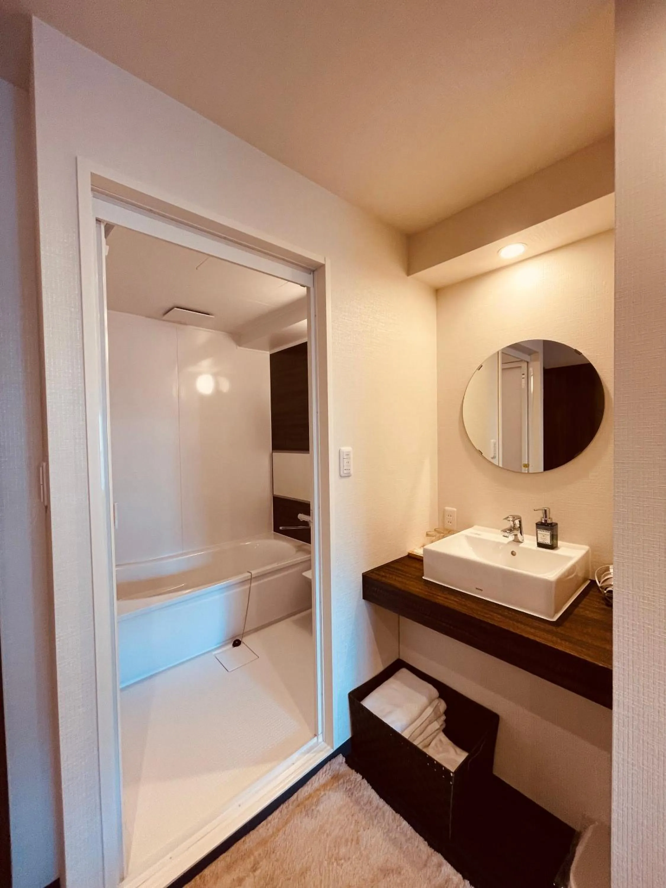 Bathroom in AYA Hotel