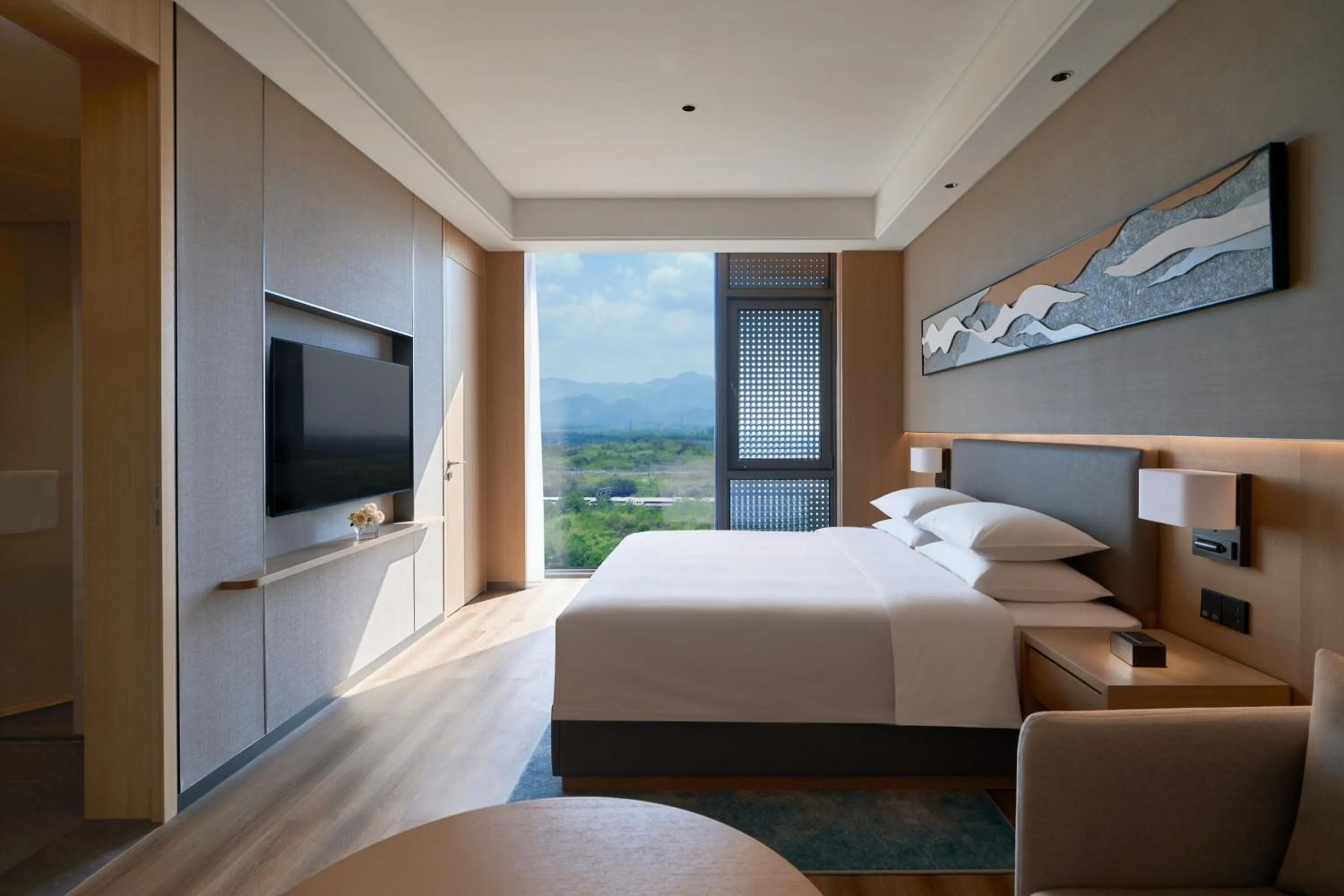 Bed in Hyatt Place Huangshan Train Station