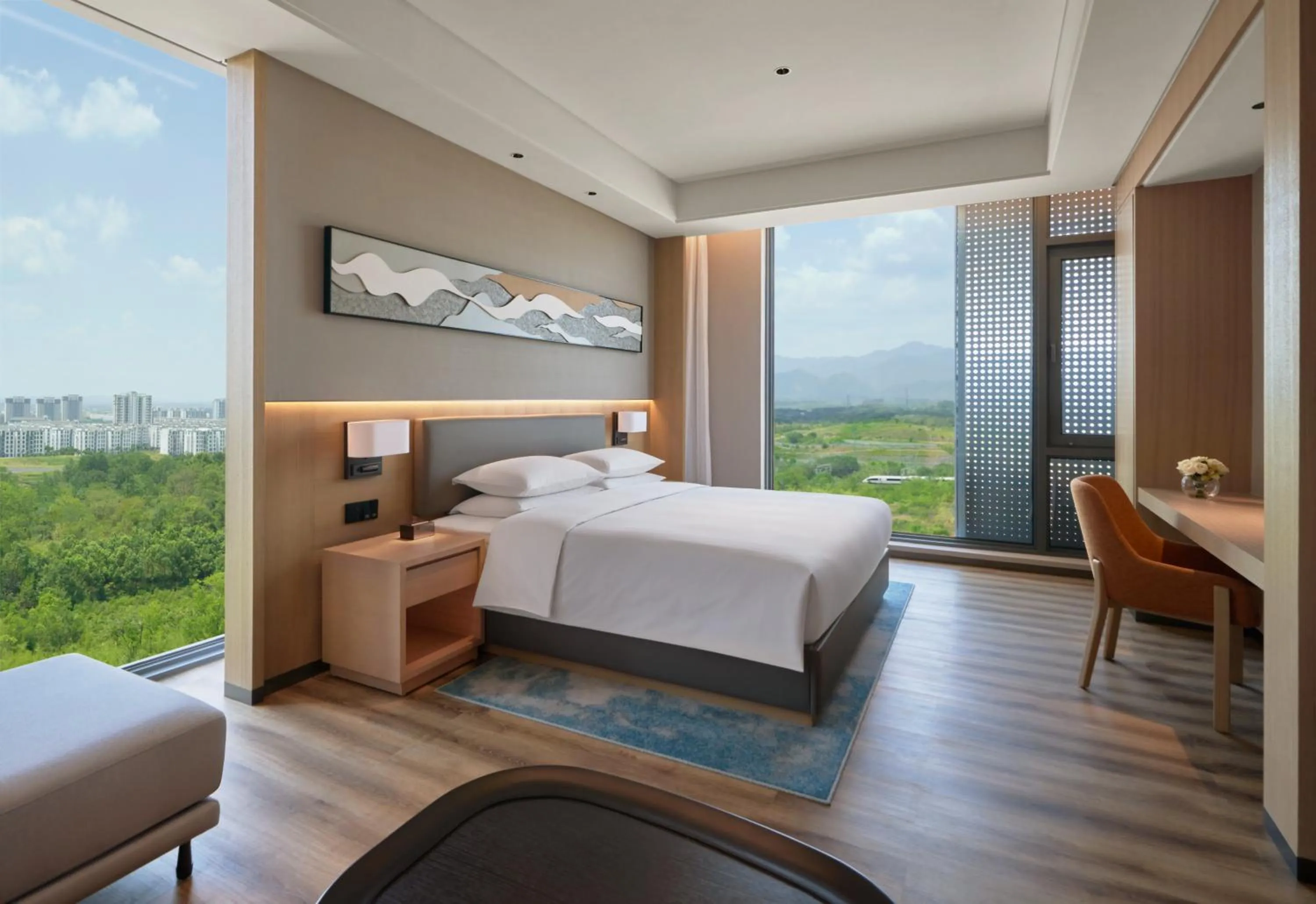 Bed in Hyatt Place Huangshan Train Station