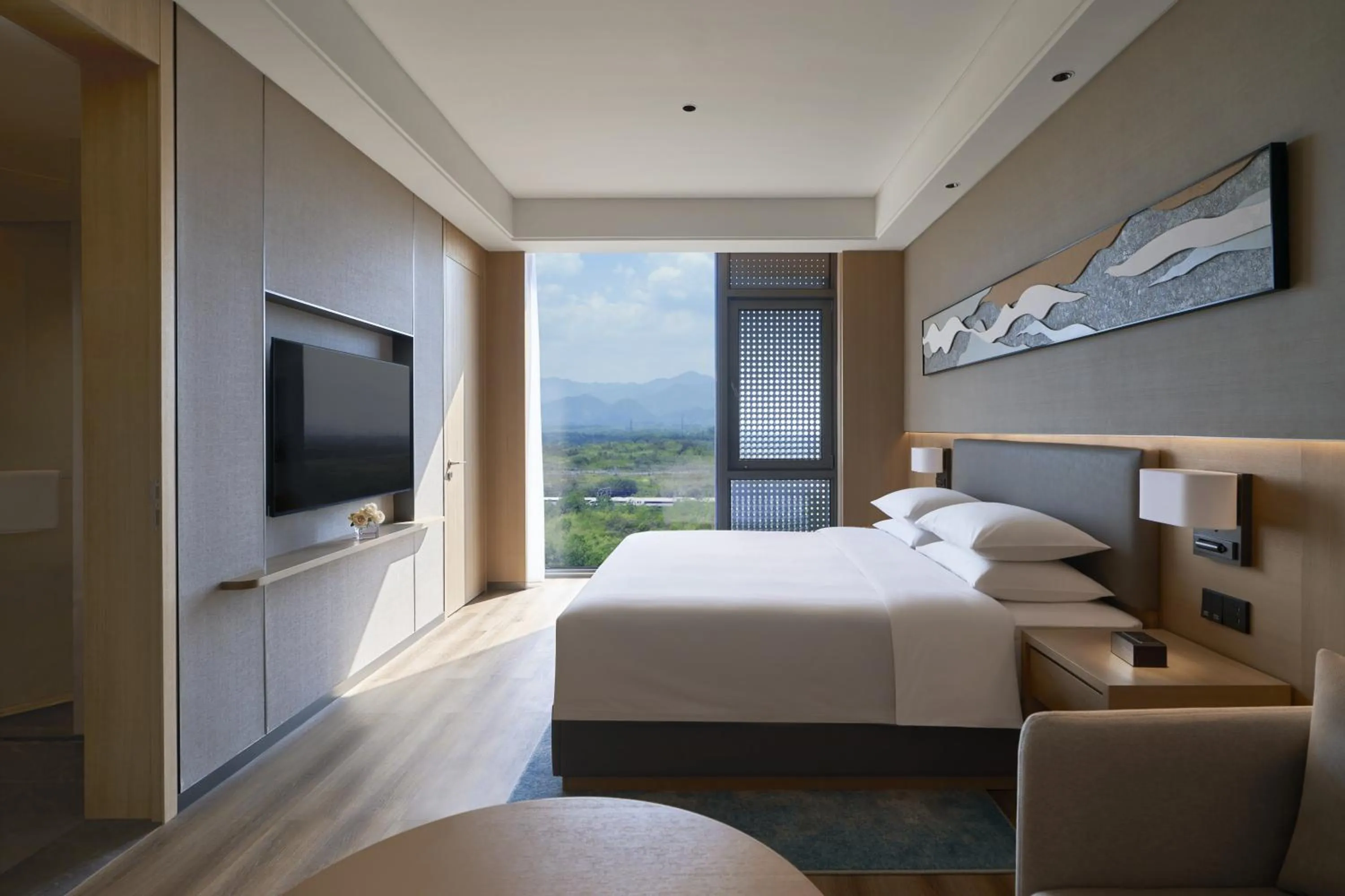 Bed in Hyatt Place Huangshan Train Station