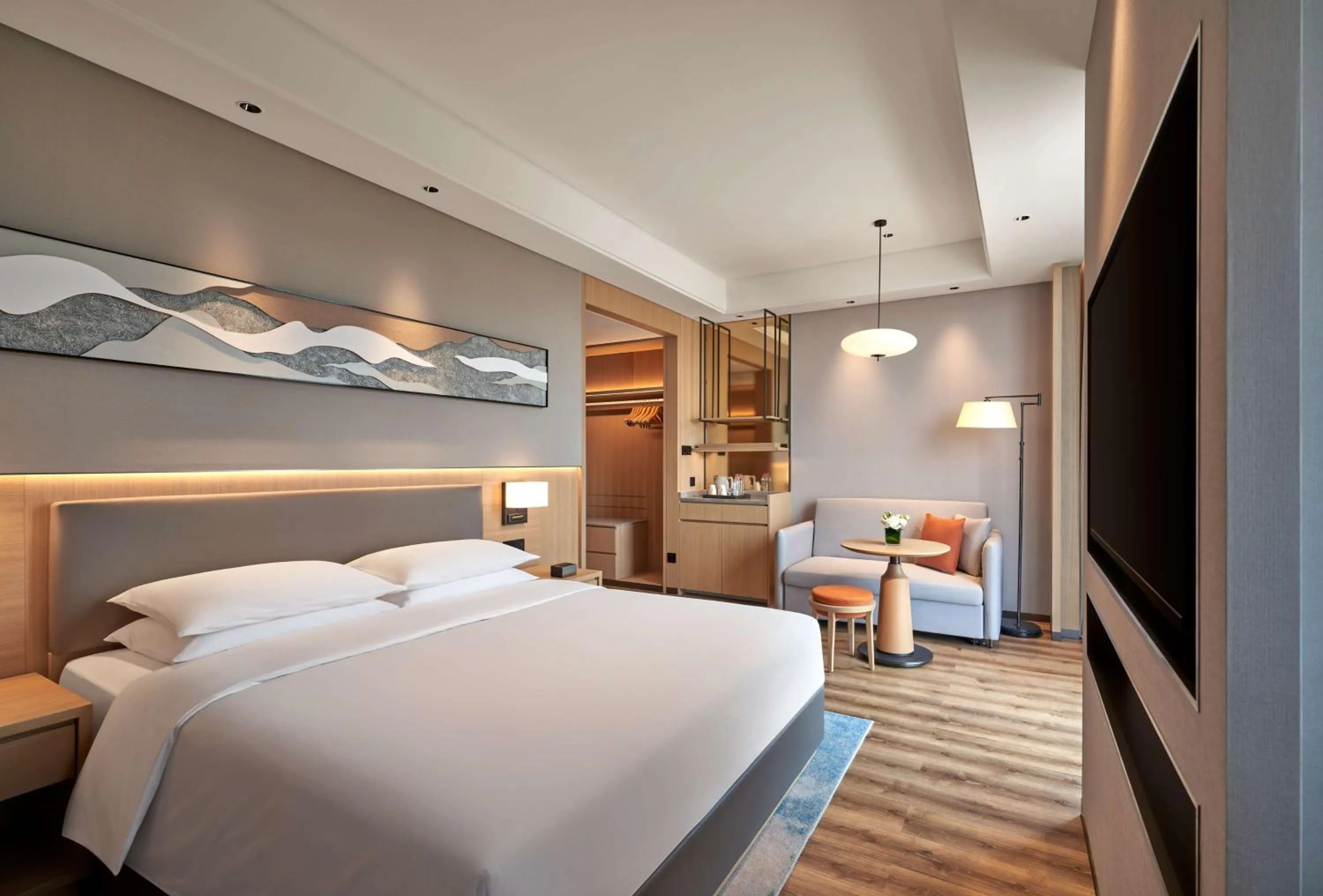 Bedroom, Bed in Hyatt Place Huangshan Train Station