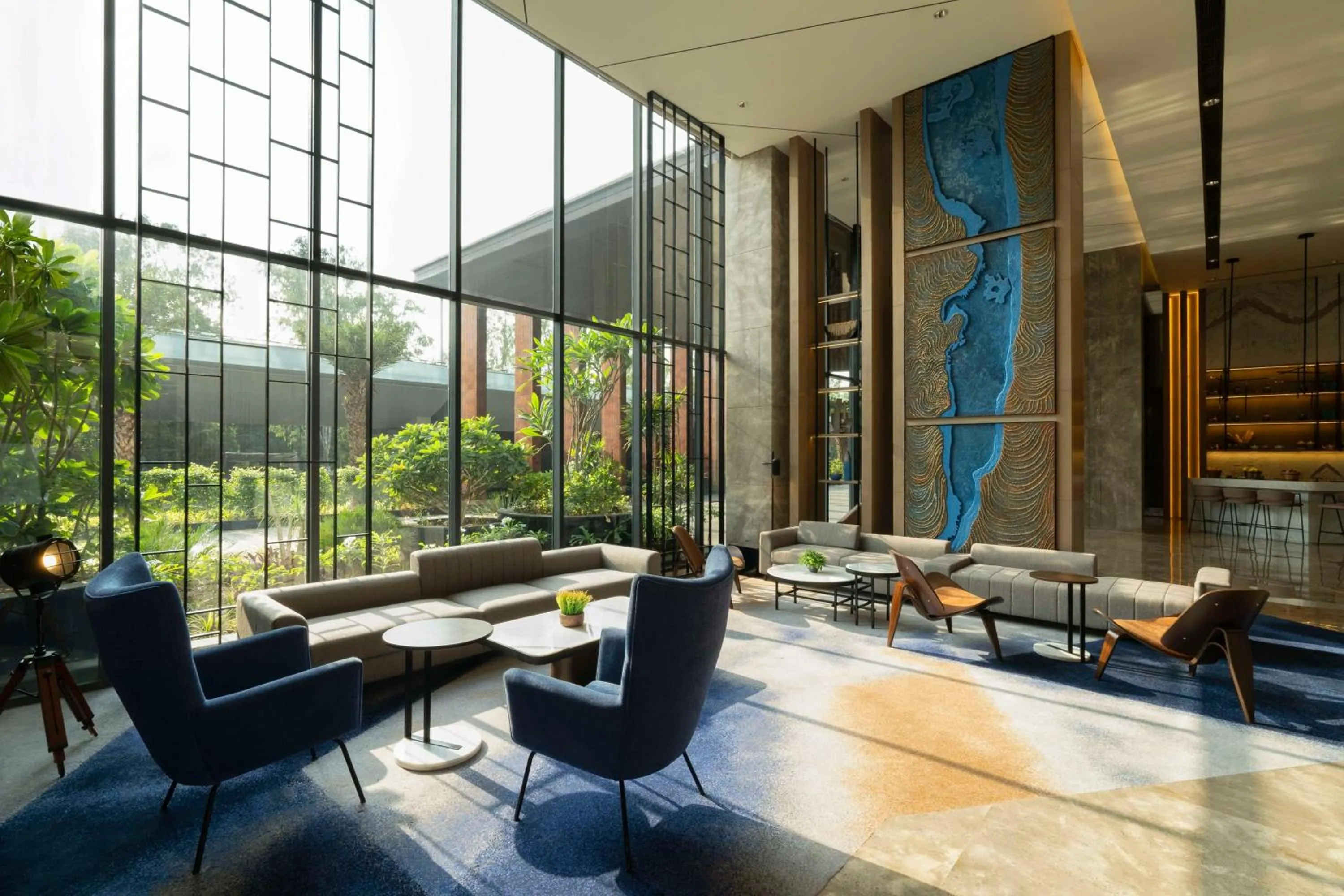 Lobby or reception in Hyatt Place Bharuch