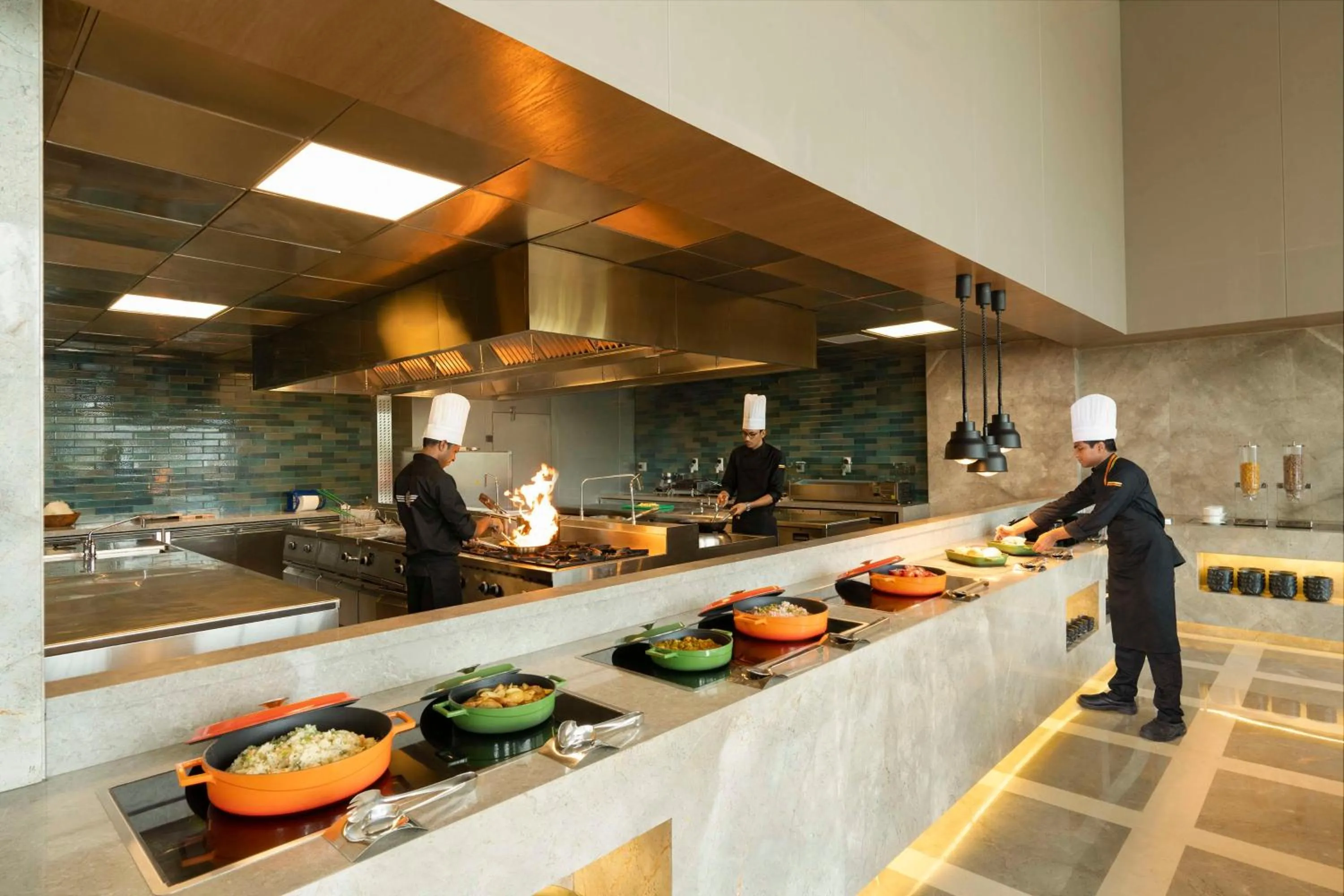 Buffet breakfast in Hyatt Place Bharuch