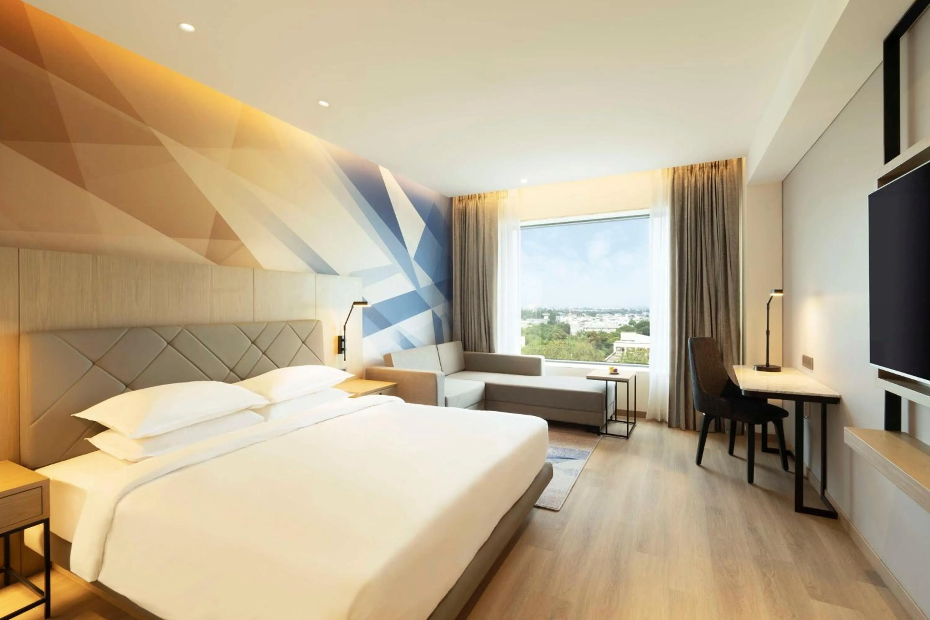 Bedroom, Bed in Hyatt Place Bharuch