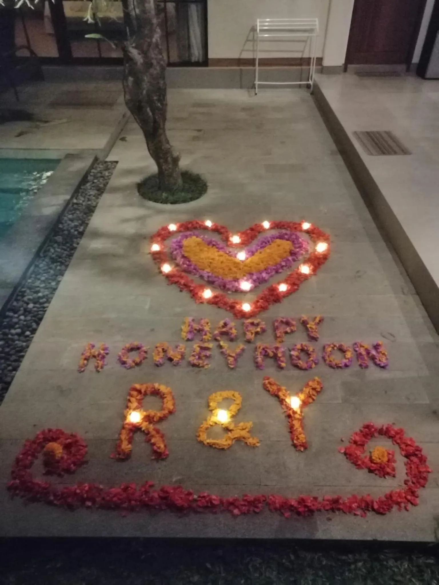 Swimming pool in Sawitri Anandhita Luxury Villas