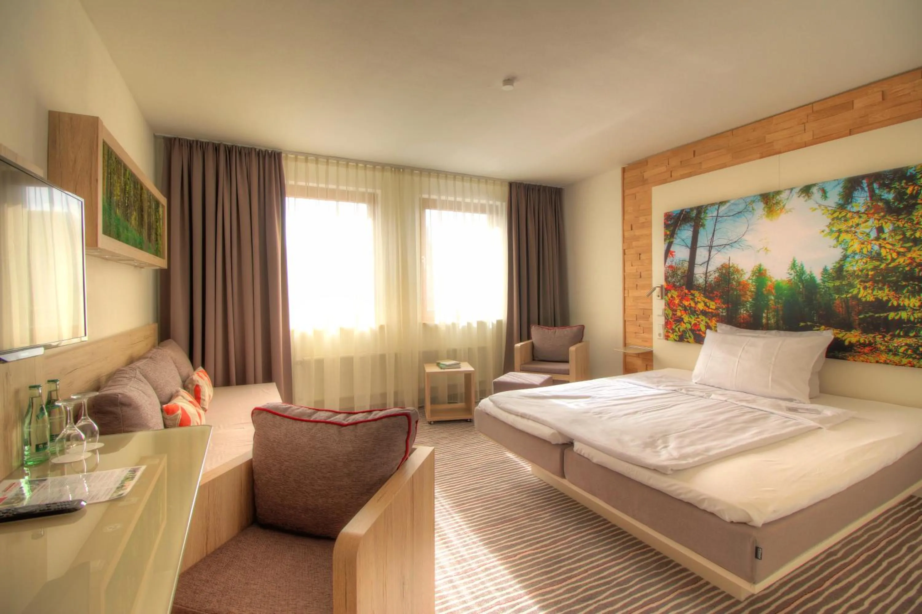 Double or Twin Room with Extra Bed - single occupancy in Landhotel Am Rothenberg