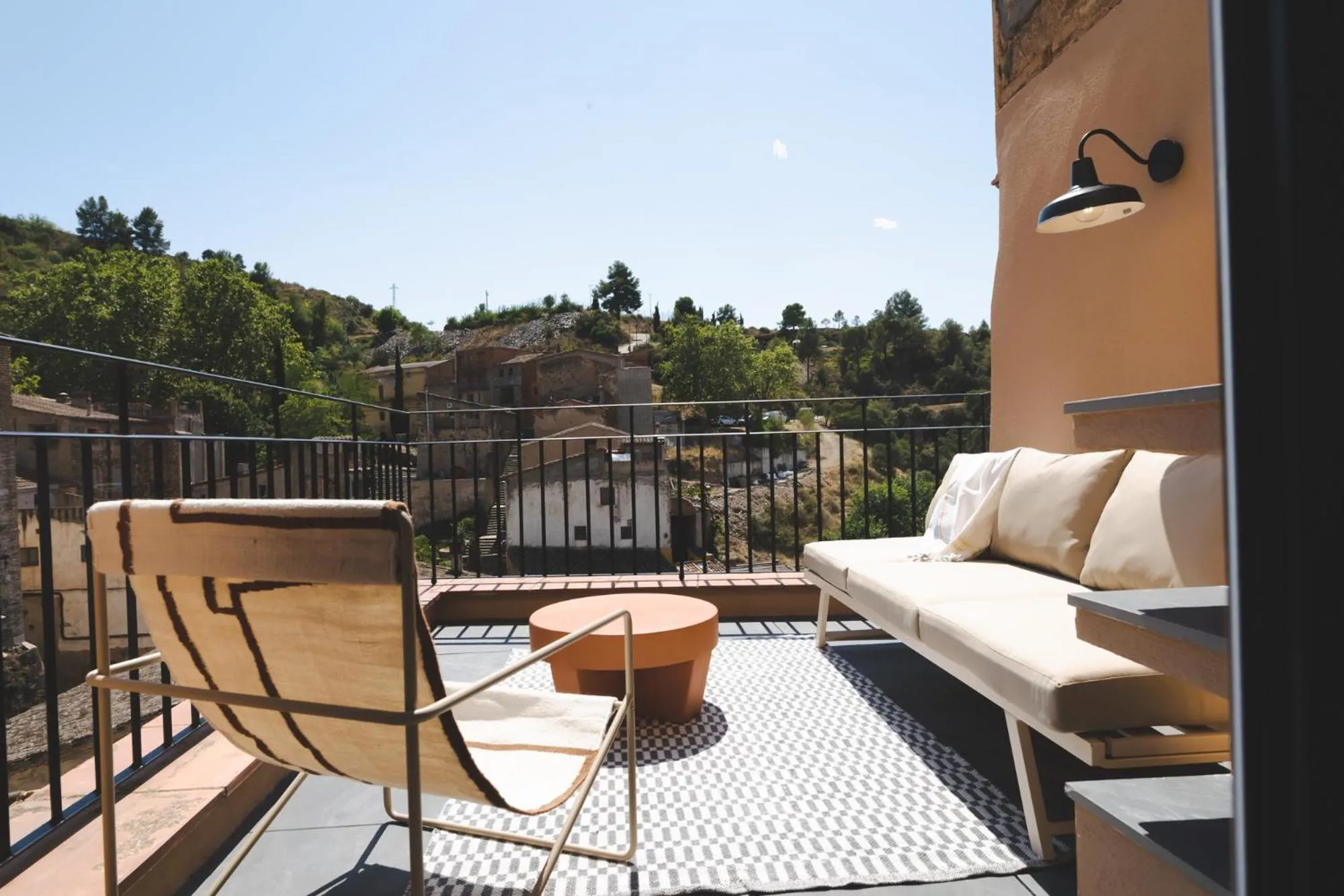 Balcony/Terrace in ORA Hotel Priorat, a Member of Design Hotels