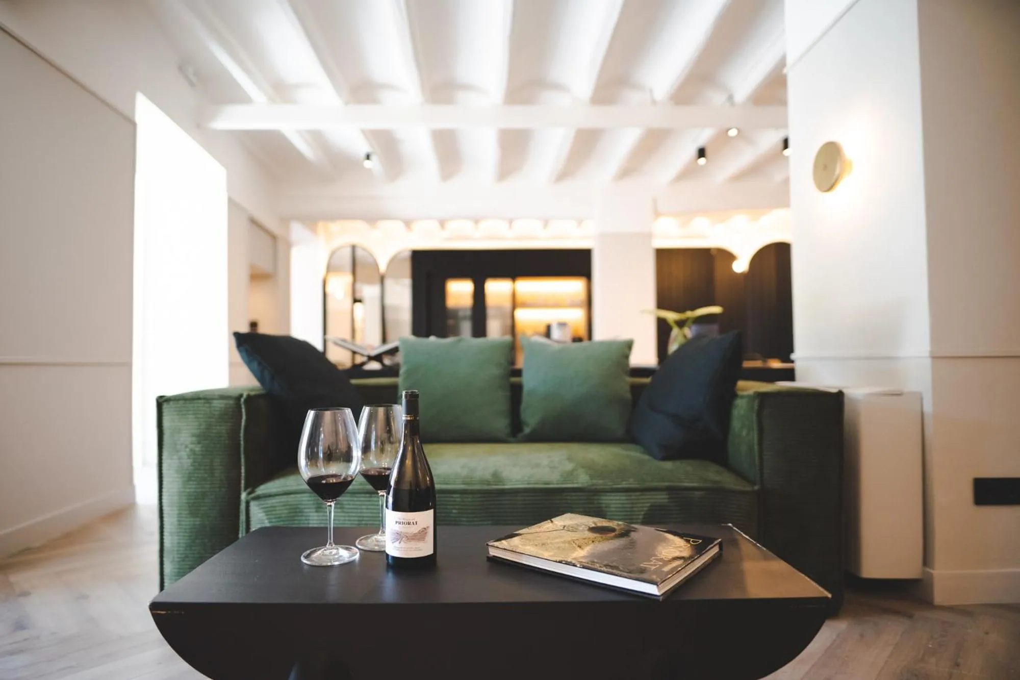 Living room in ORA Hotel Priorat, a Member of Design Hotels