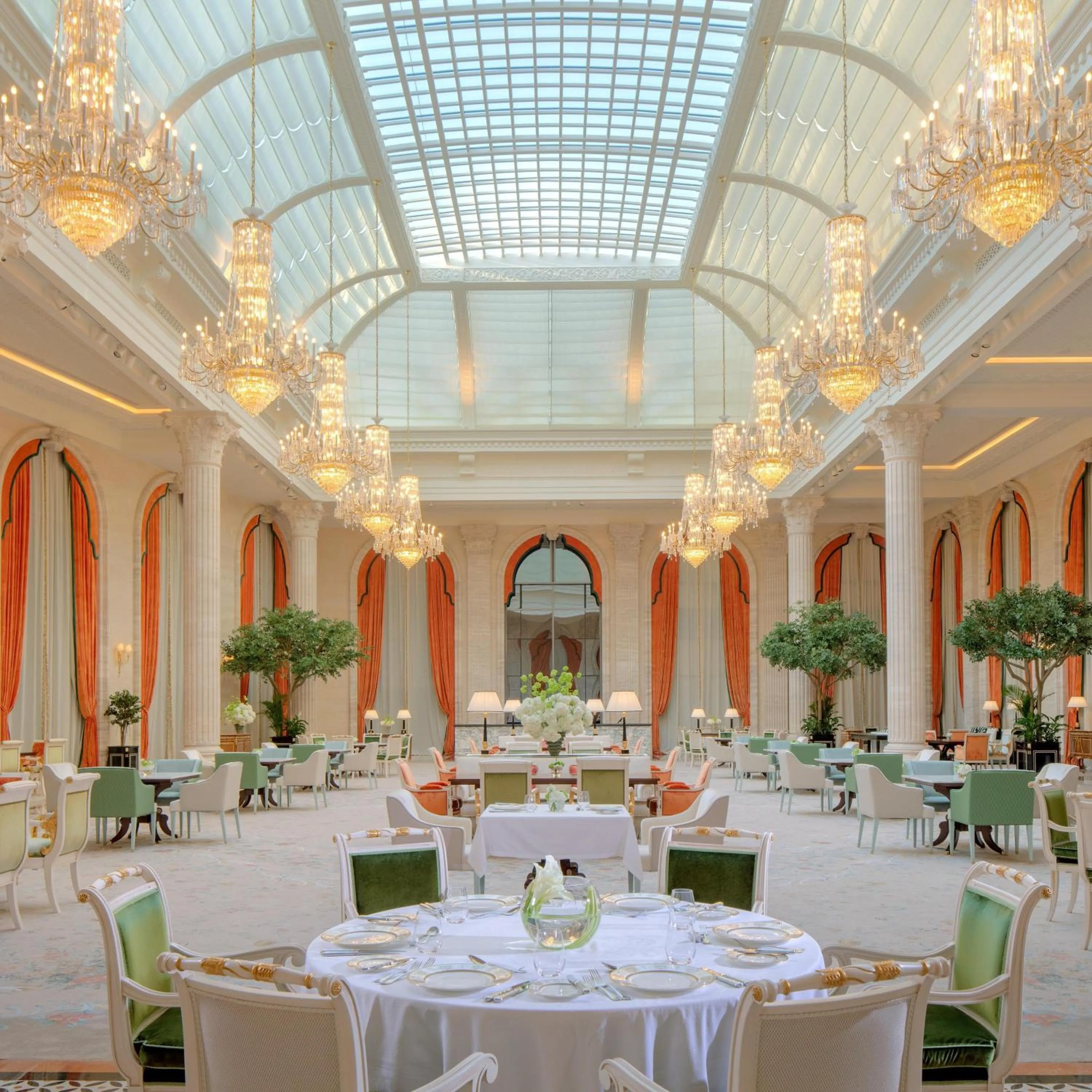 Restaurant/places to eat in The Plaza Doha, LXR Hotels & Resorts