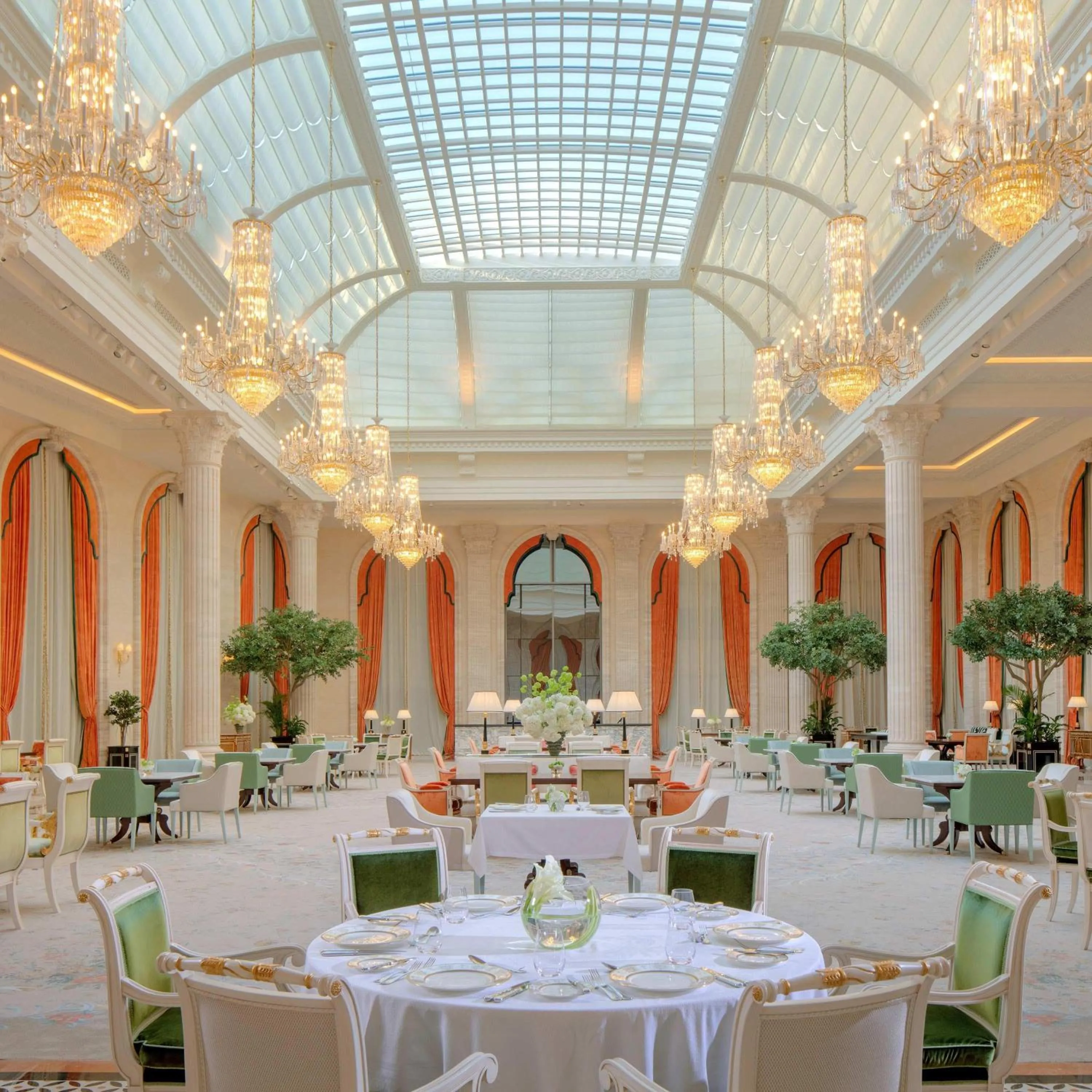 Restaurant/places to eat in The Plaza Doha, LXR Hotels & Resorts