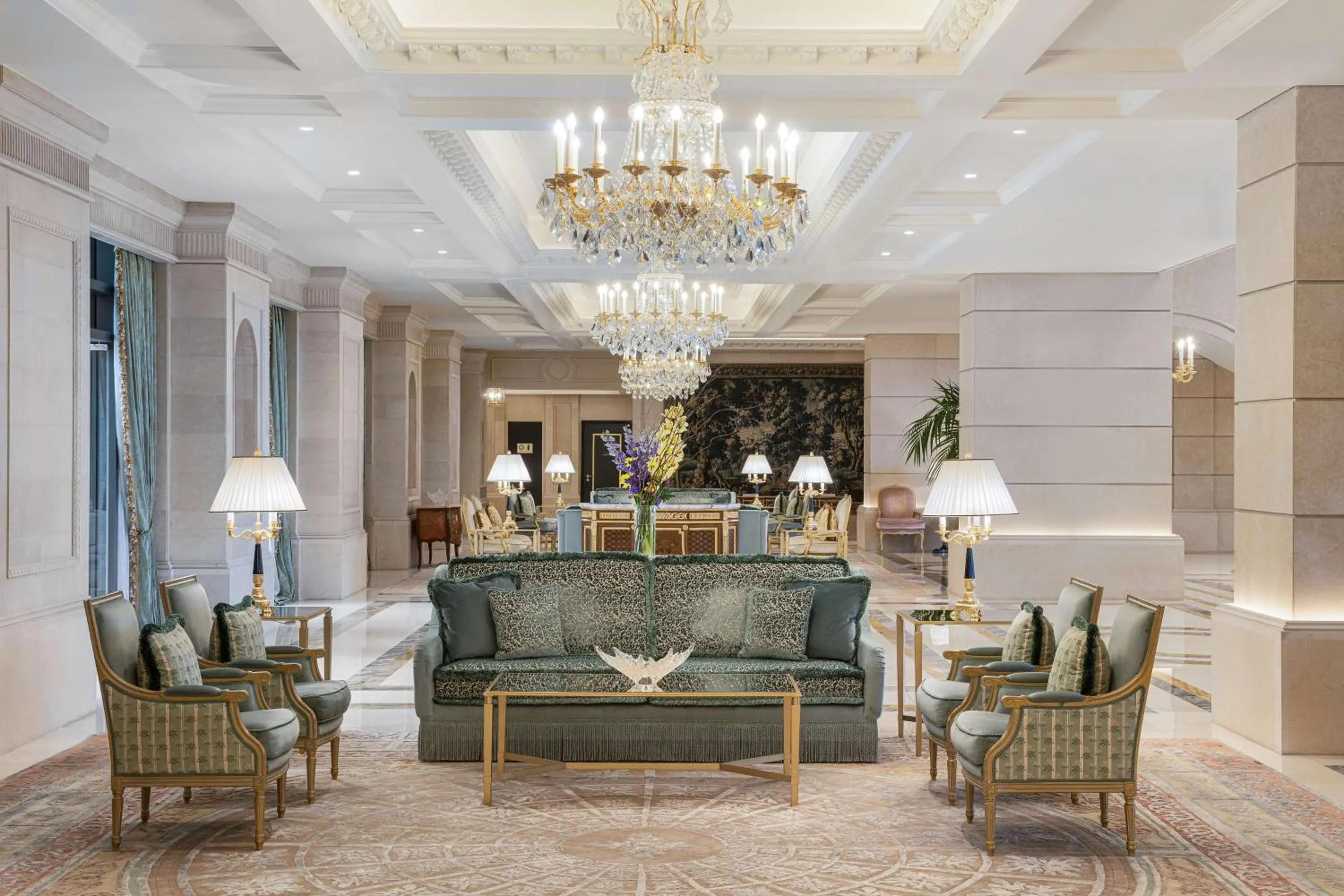 Lobby or reception in The Plaza Doha, LXR Hotels & Resorts