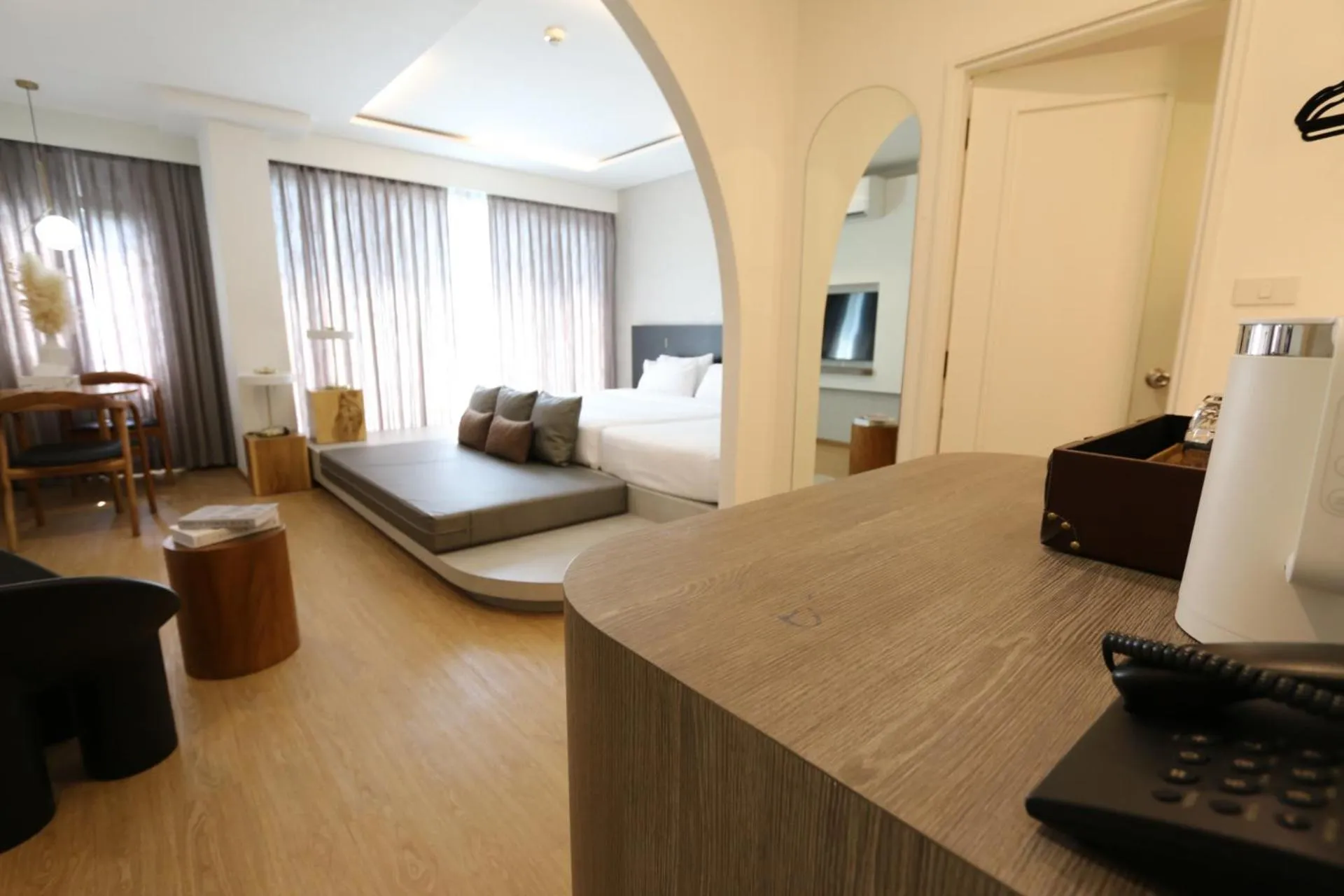 Photo of the whole room, Bed in R2 Hotel Chiangmai