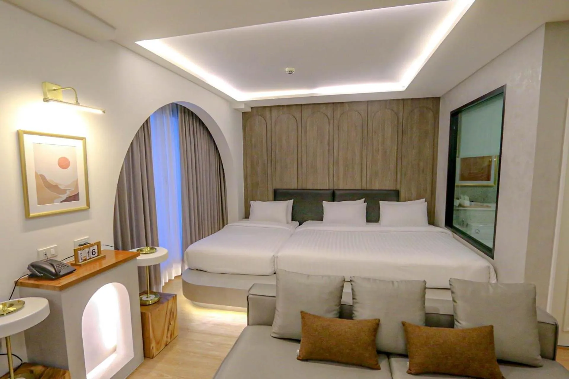 Bed in R2 Hotel Chiangmai